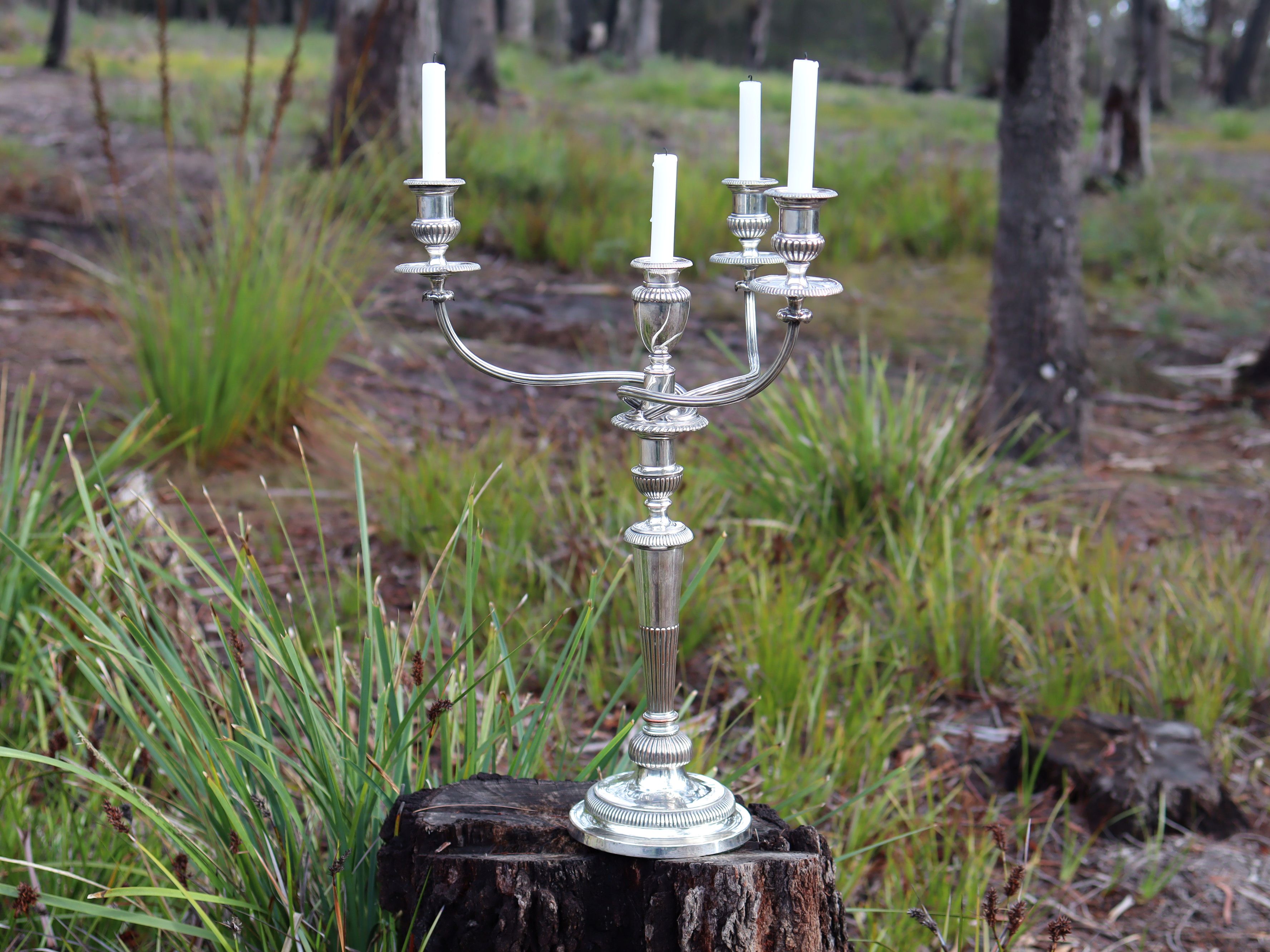 Matthew Boulton Sheffield Plate Candelabra c.1750