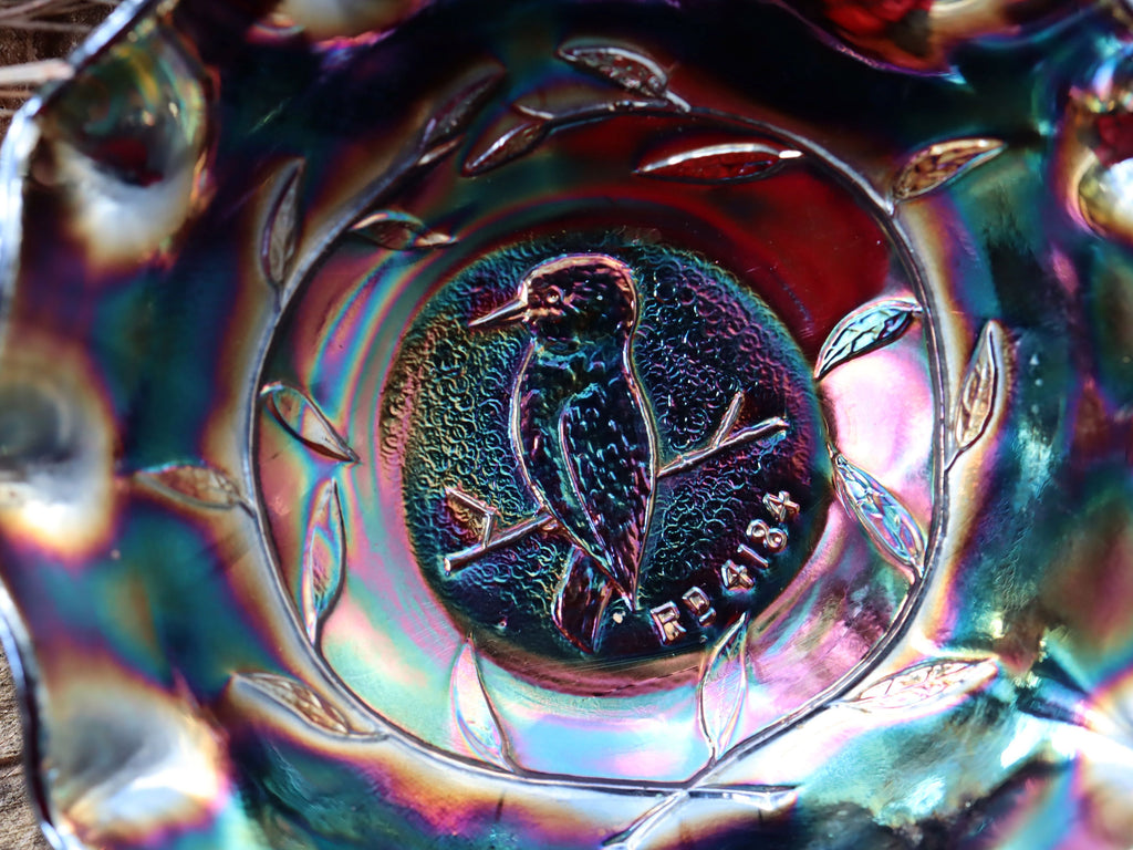 Carnival Glass- Kingfisher