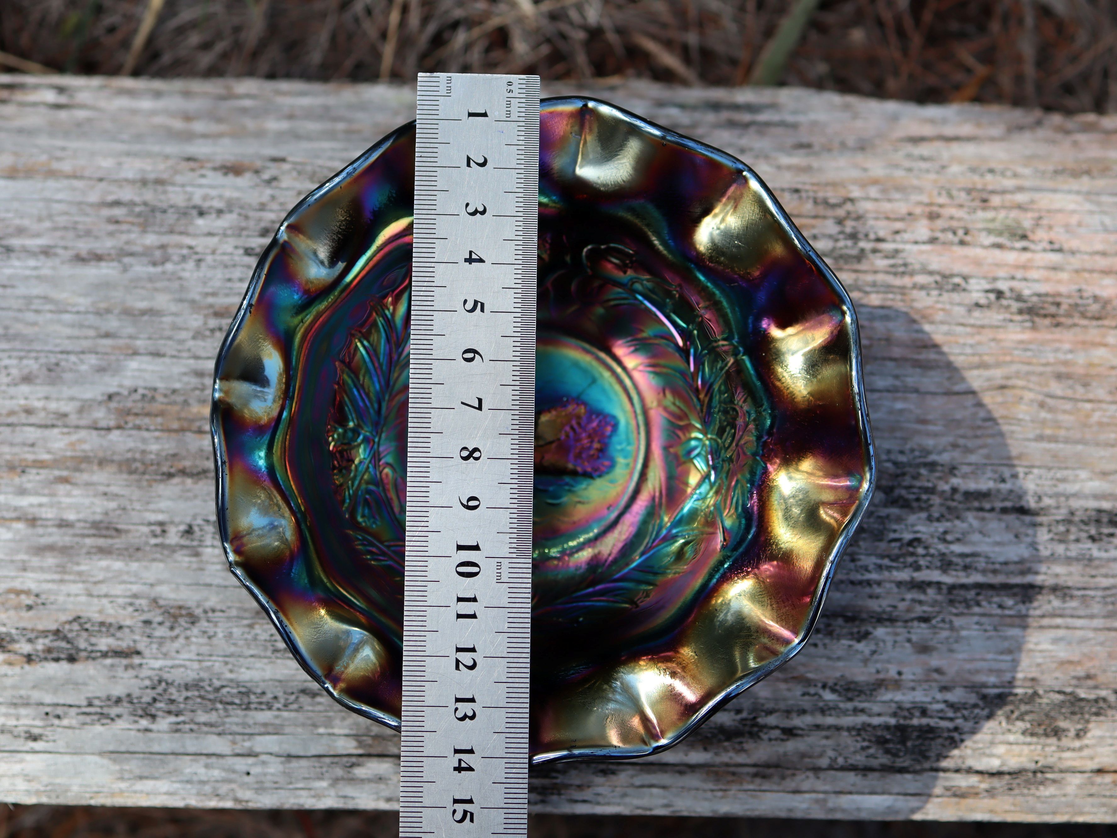 Carnival Glass - Swan