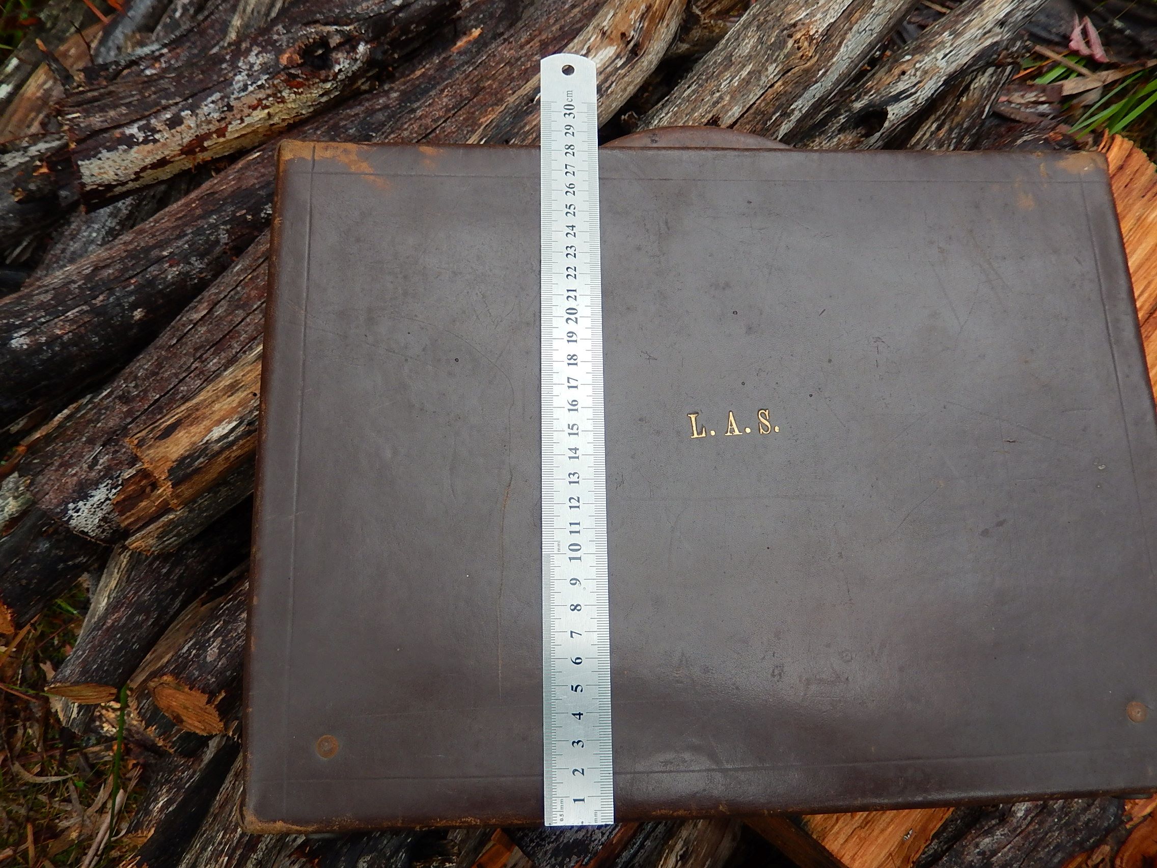 Hand Stitched Leather Briefcase