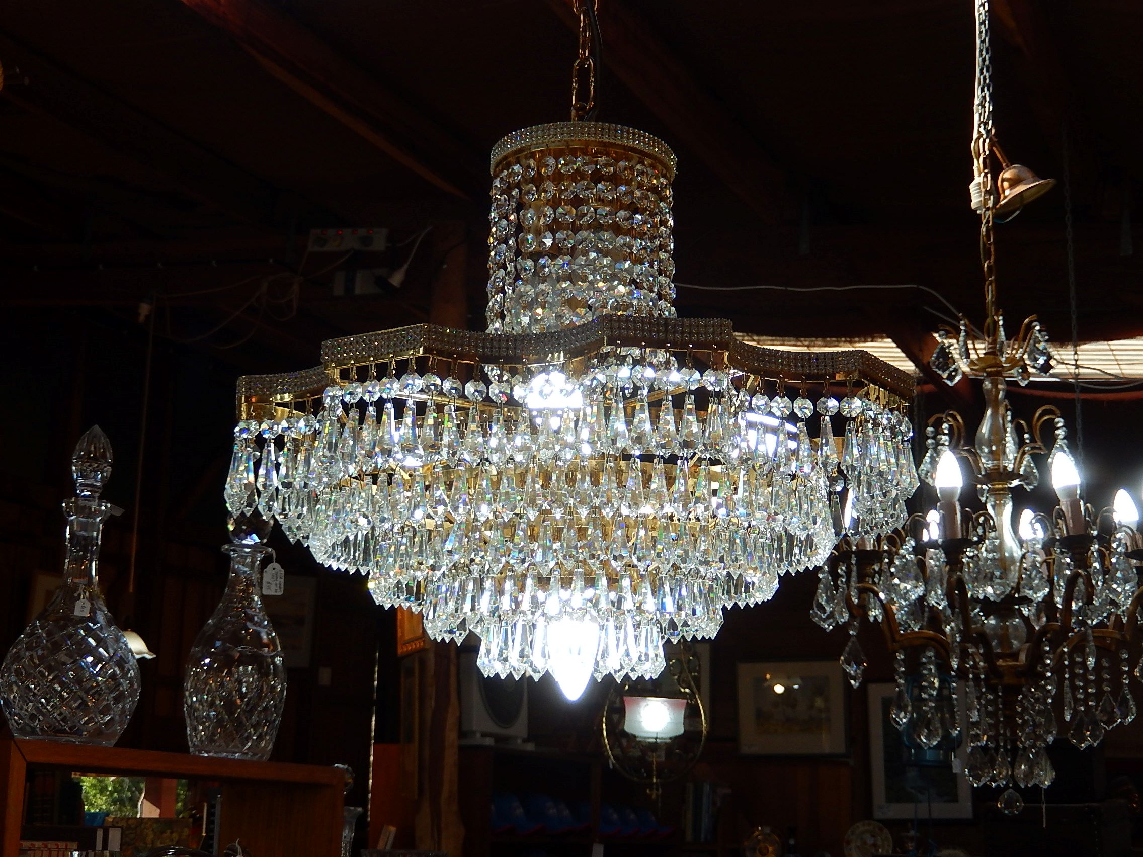 Swarovski Crystal Chandelier c.1970