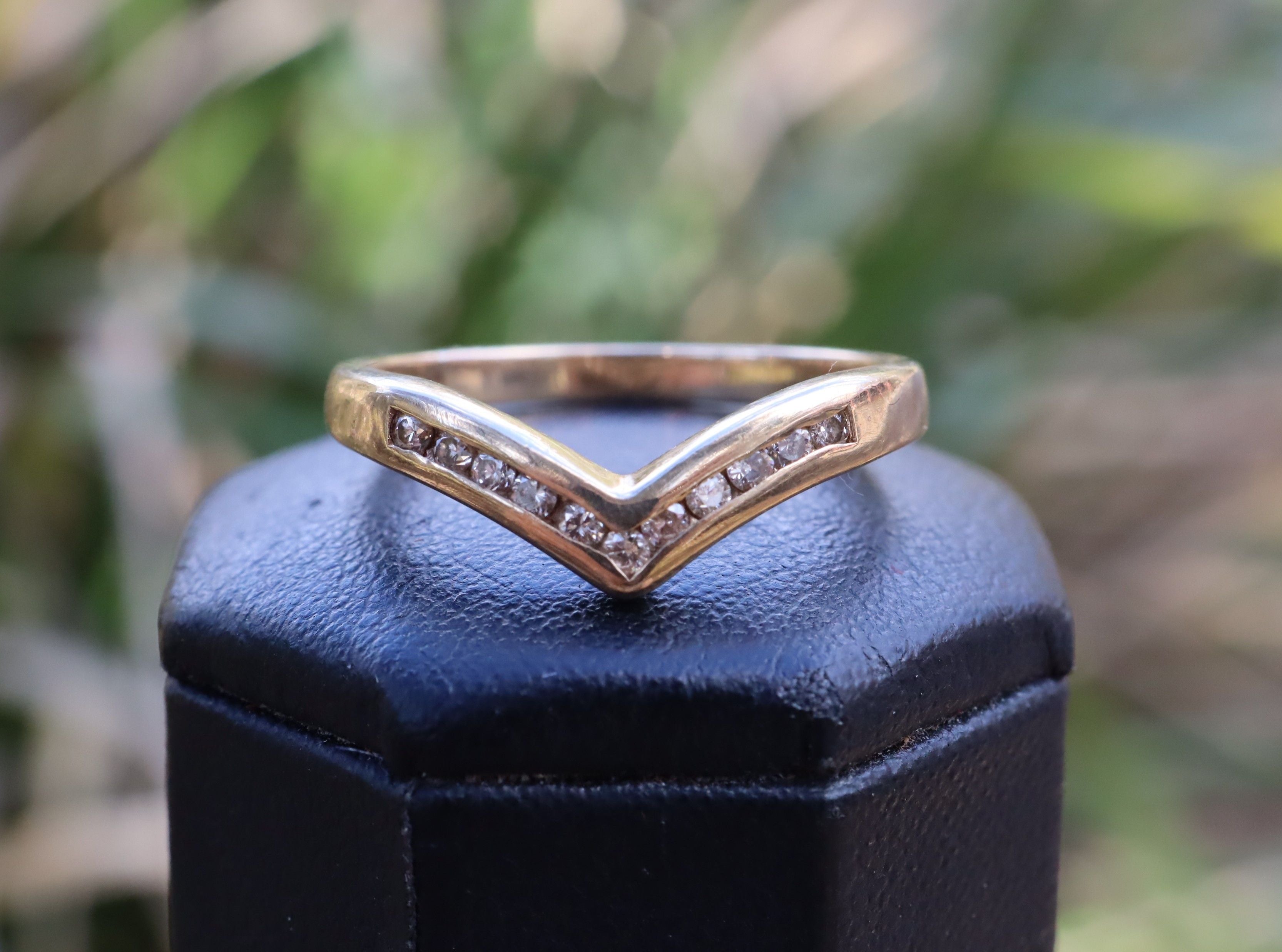 Channel-set Diamond Ring in 9ct