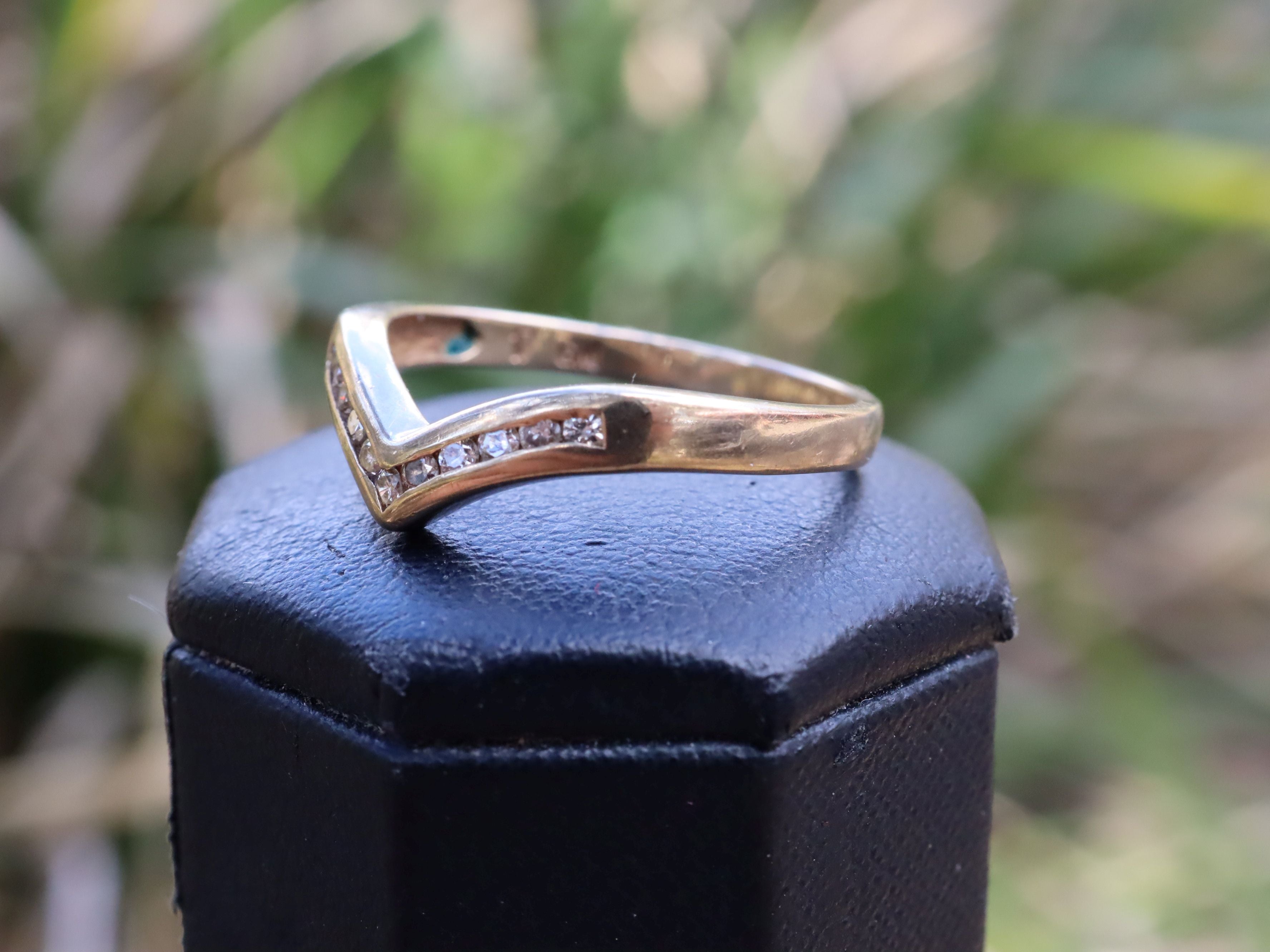 Channel-set Diamond Ring in 9ct