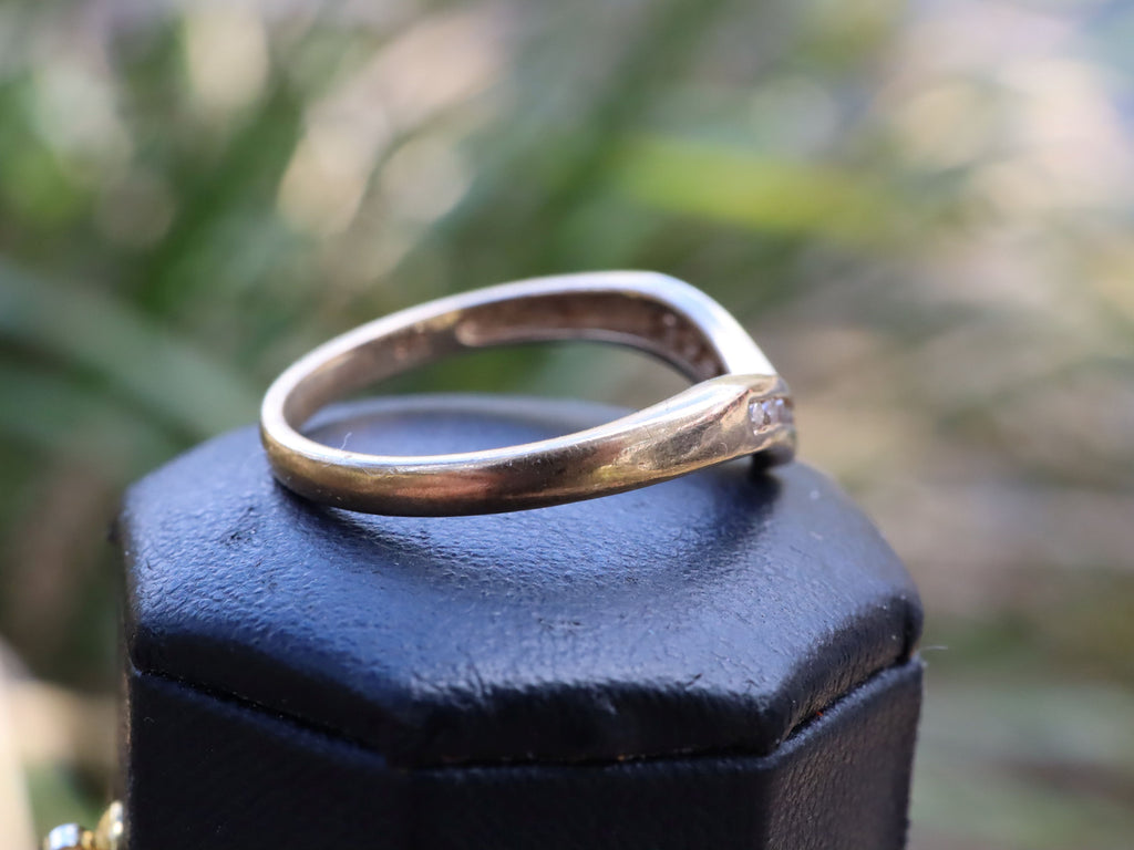 Channel-set Diamond Ring in 9ct