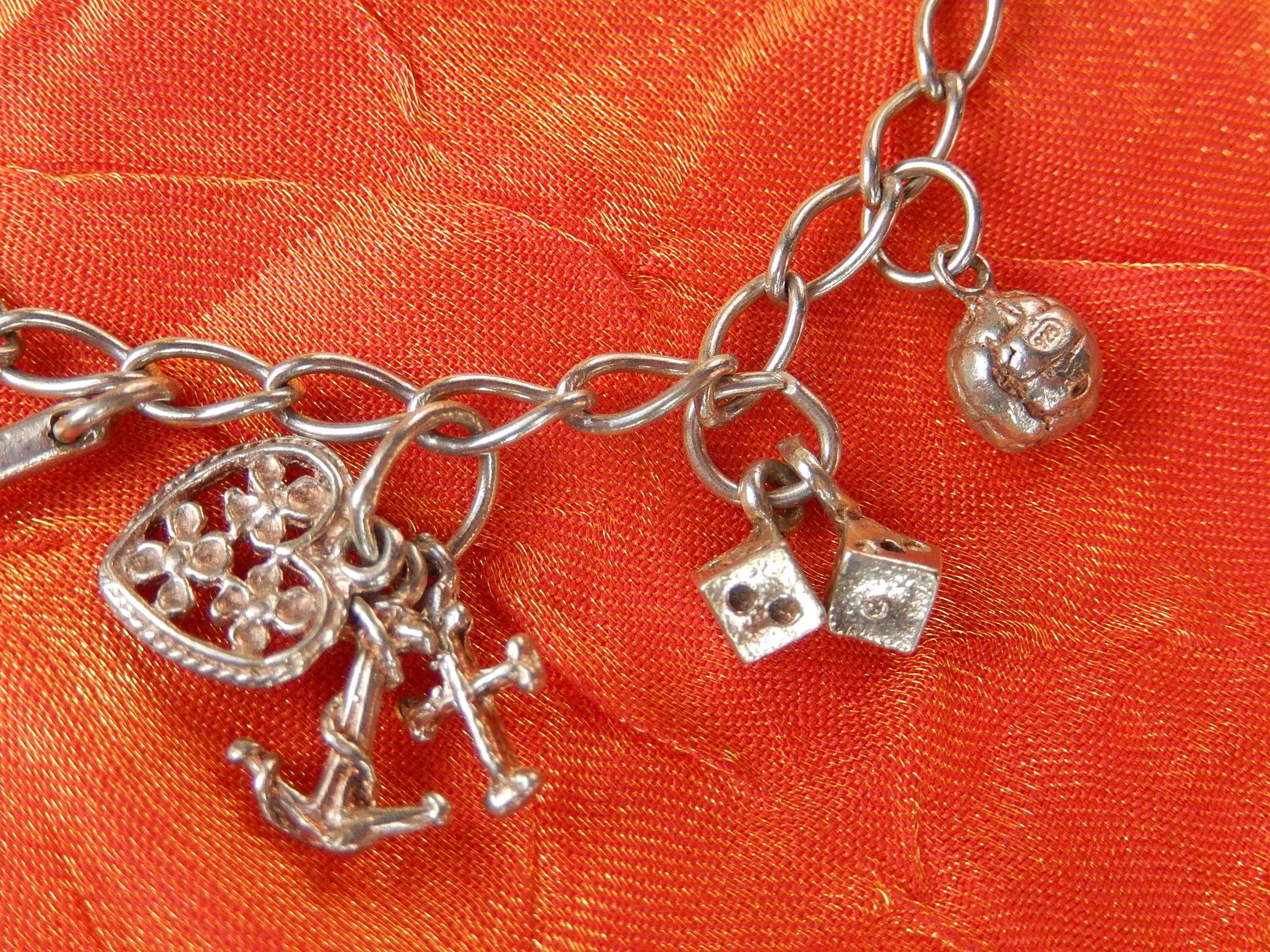 Sterling Charm Bracelet