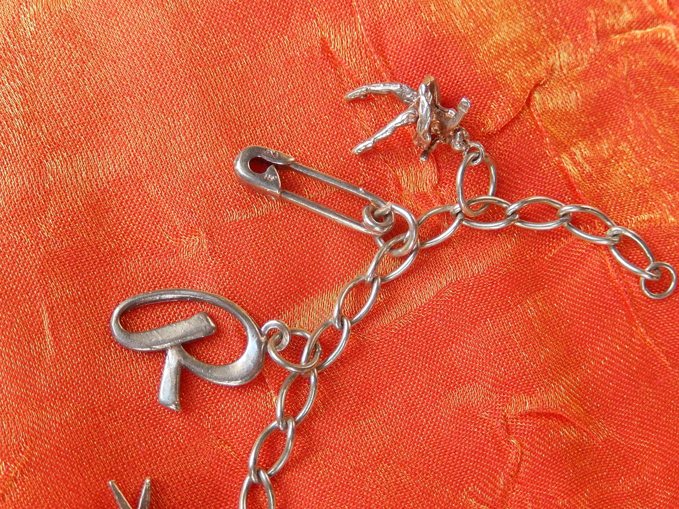 Sterling Charm Bracelet