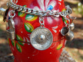 Mexican Silver Charm Bracelet