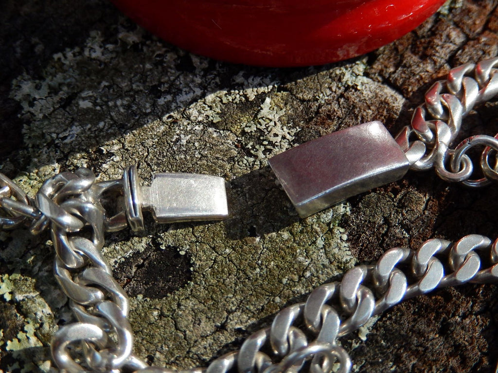 Mexican Silver Charm Bracelet