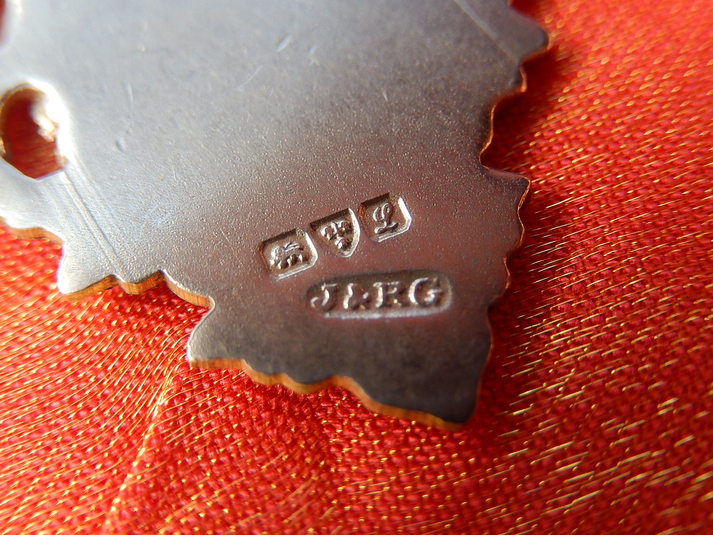 Sterling Fob Charm made in Chester in 1911