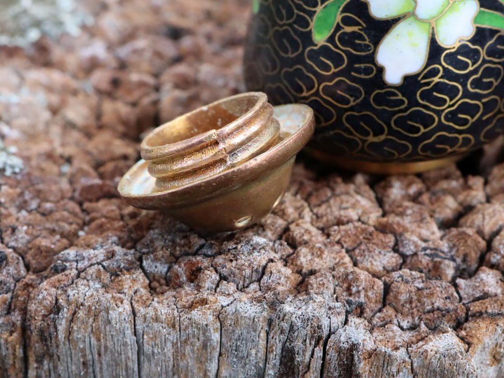 Cloisonne Salt and Pepper
