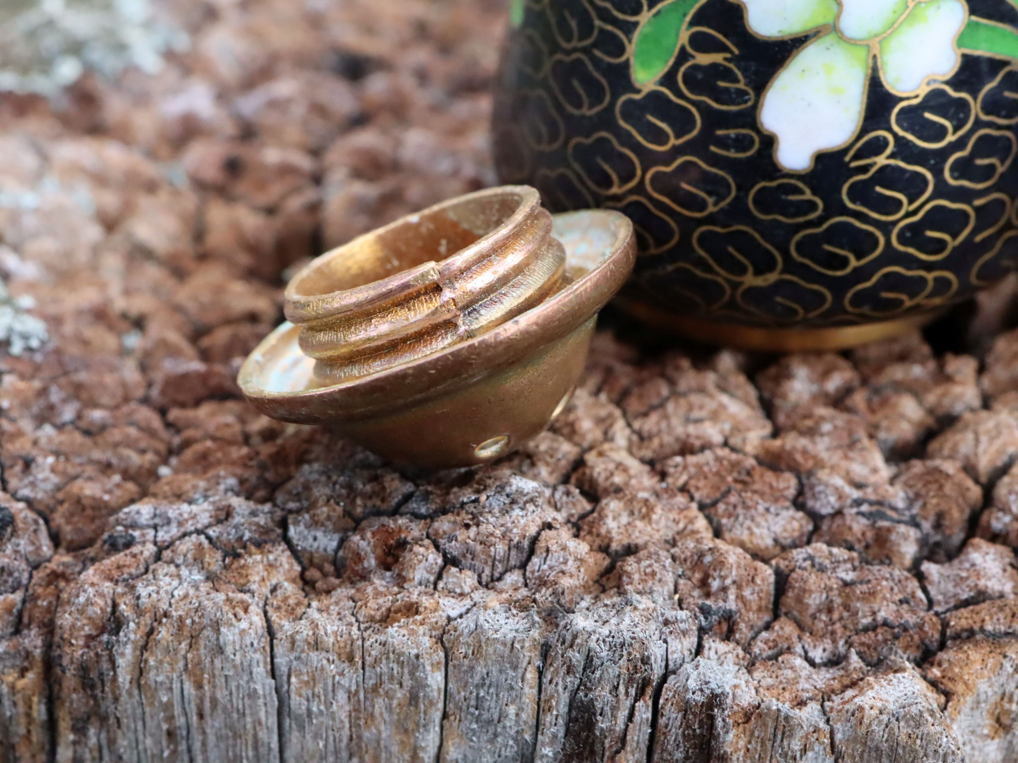 Cloisonne Salt and Pepper