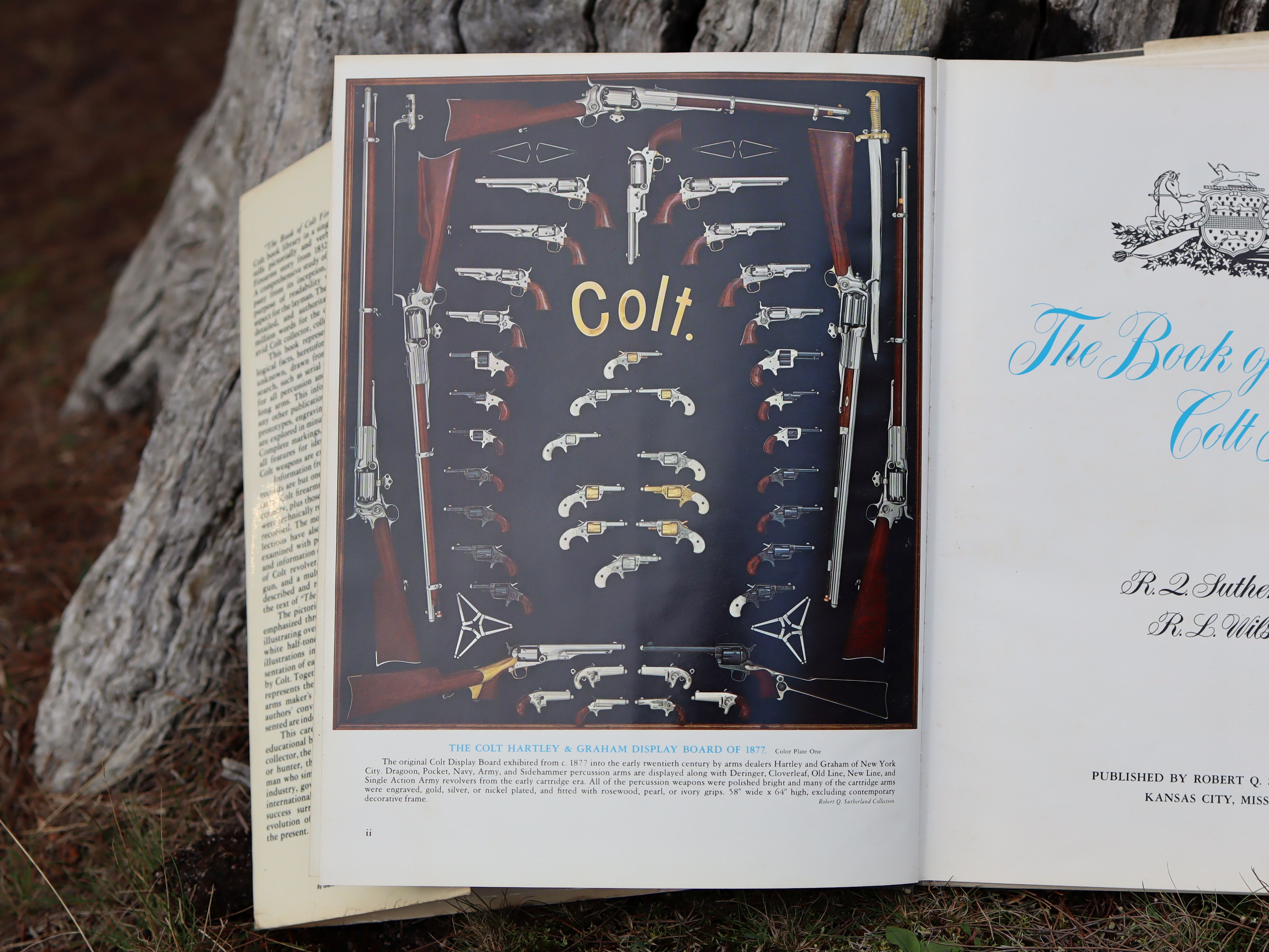 The Book of Colt Firearms by Sutherland and Wilson