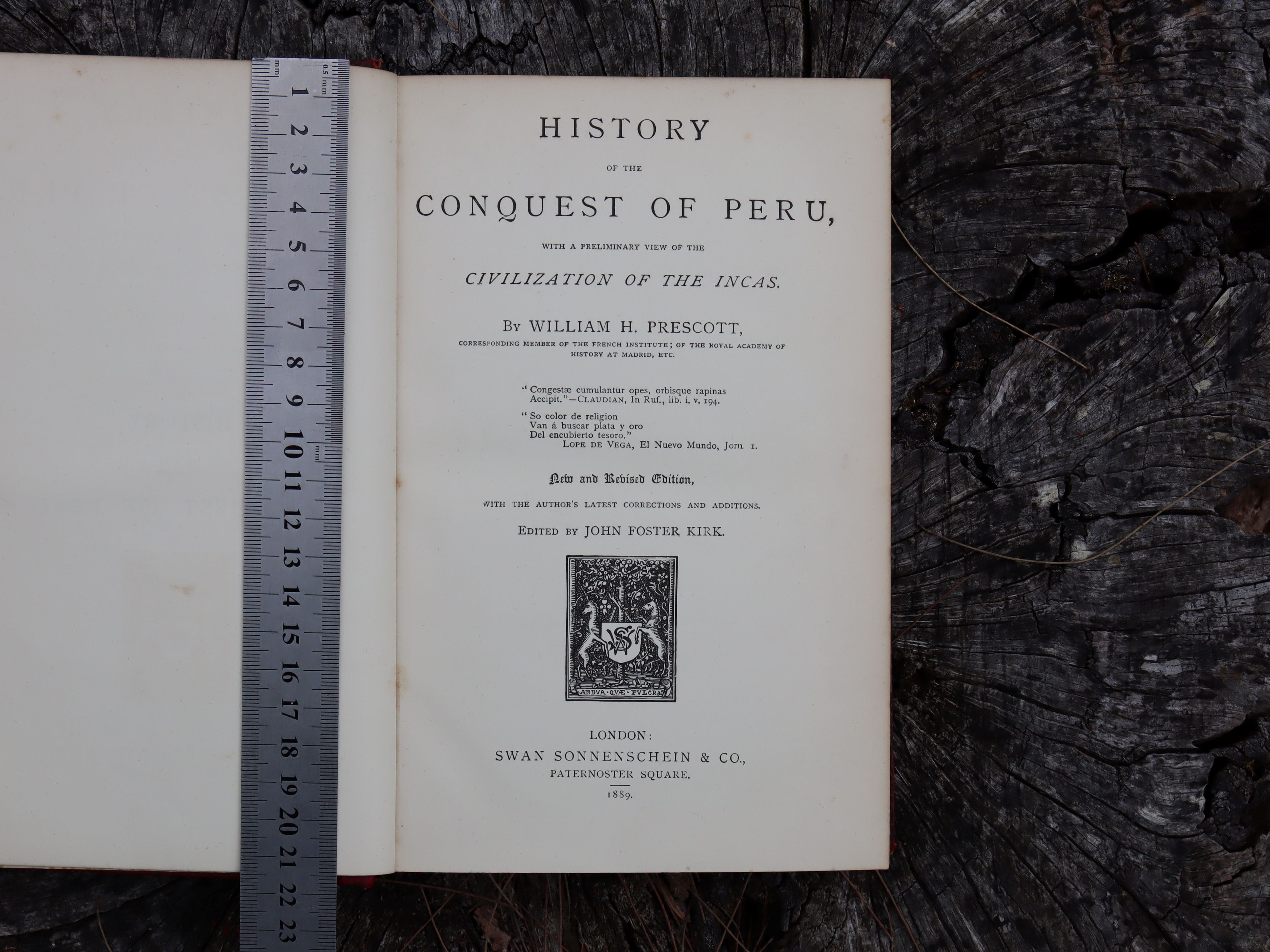 Conquest of Peru by William H Prescott 1889