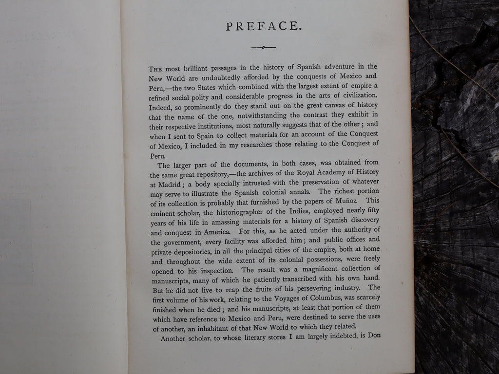 Conquest of Peru by William H Prescott 1889