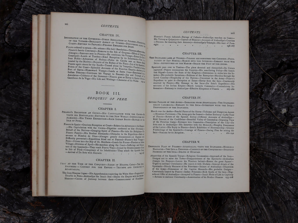 Conquest of Peru by William H Prescott 1889