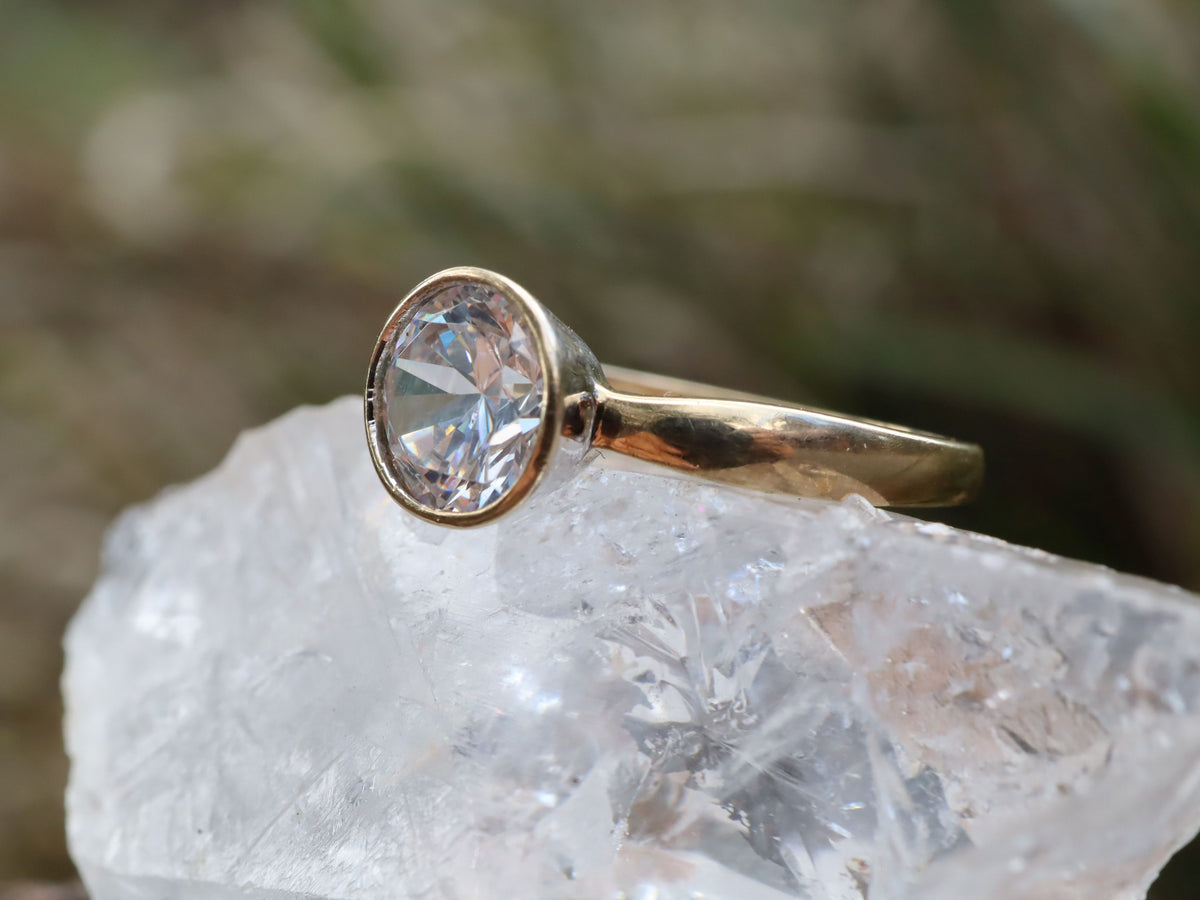 9ct Gold Cubic Zirconia