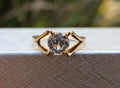 Cubic Zirconia in 9ct Gold