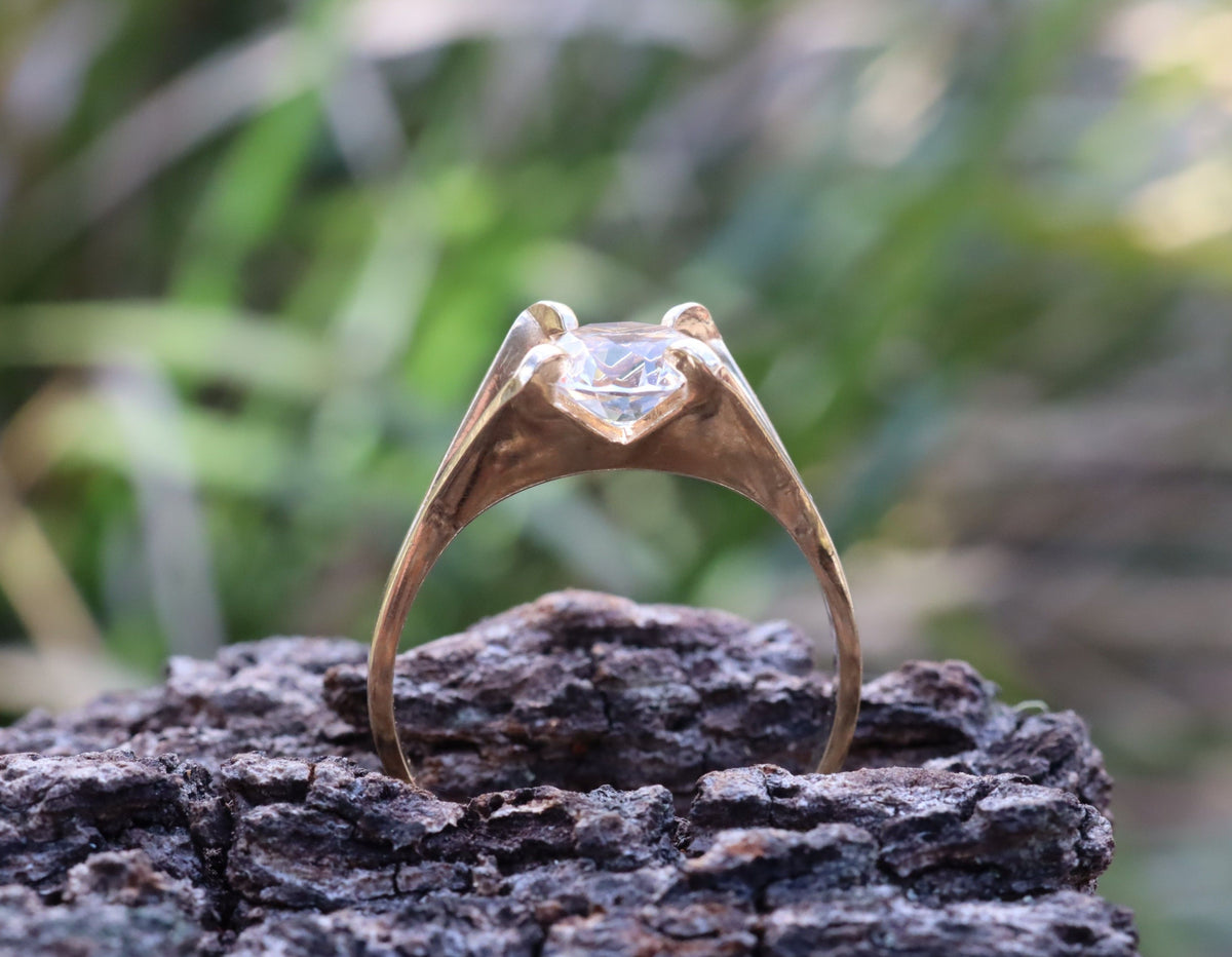 Cubic Zirconia in 9ct Gold