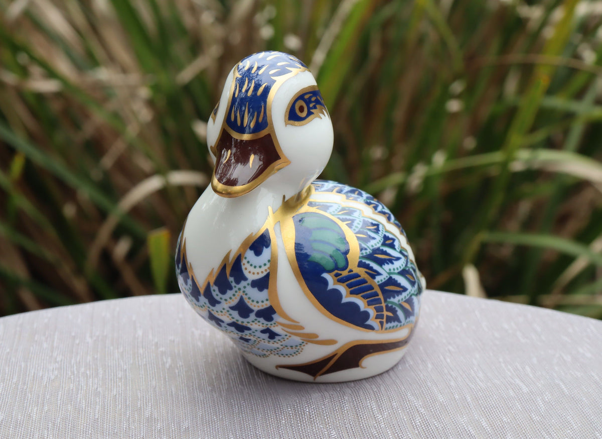 Royal Crown Derby Swimming Duck