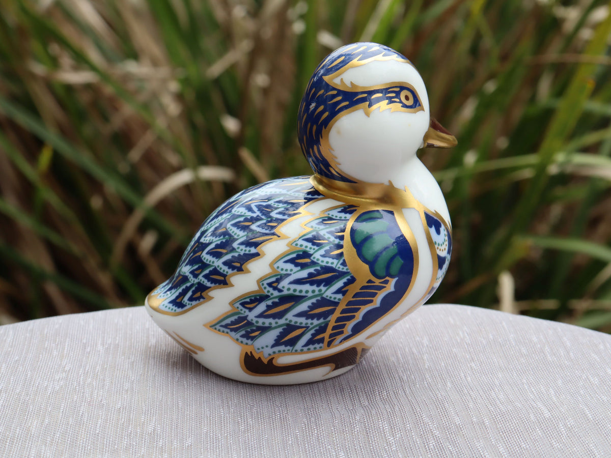 Royal Crown Derby Swimming Duck