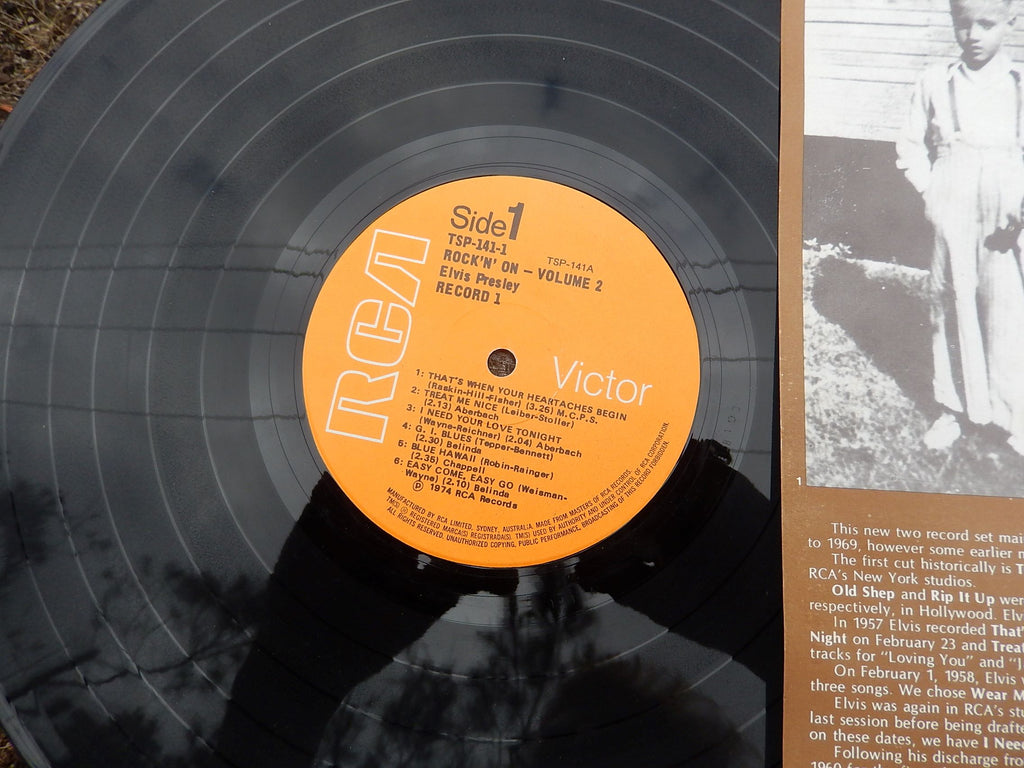 Elvis Record "Rock'n' On Volume 2" 1974
