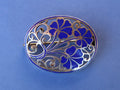 Continental Sterling Silver and Enamel