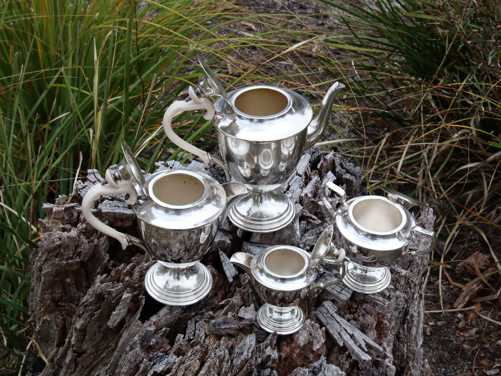 4 Piece EPNS Tea Set c.1920