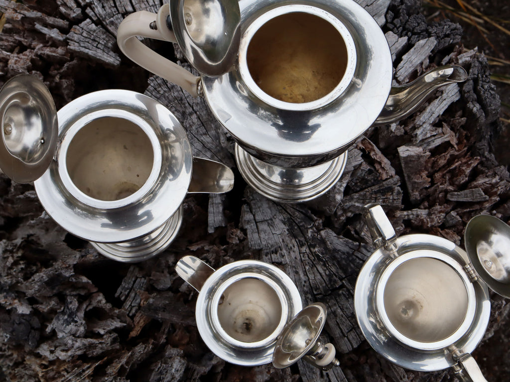 4 Piece EPNS Tea Set c.1920