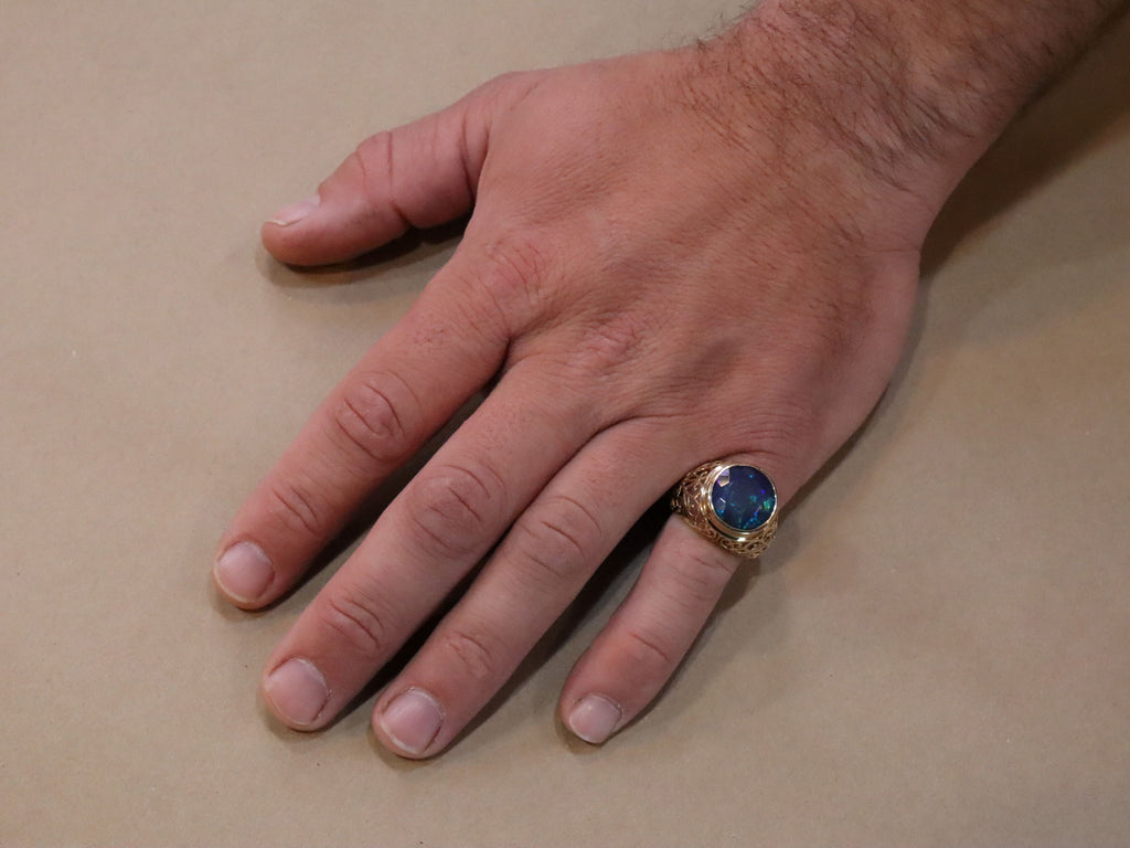 Opal in 14ct Gold Ring