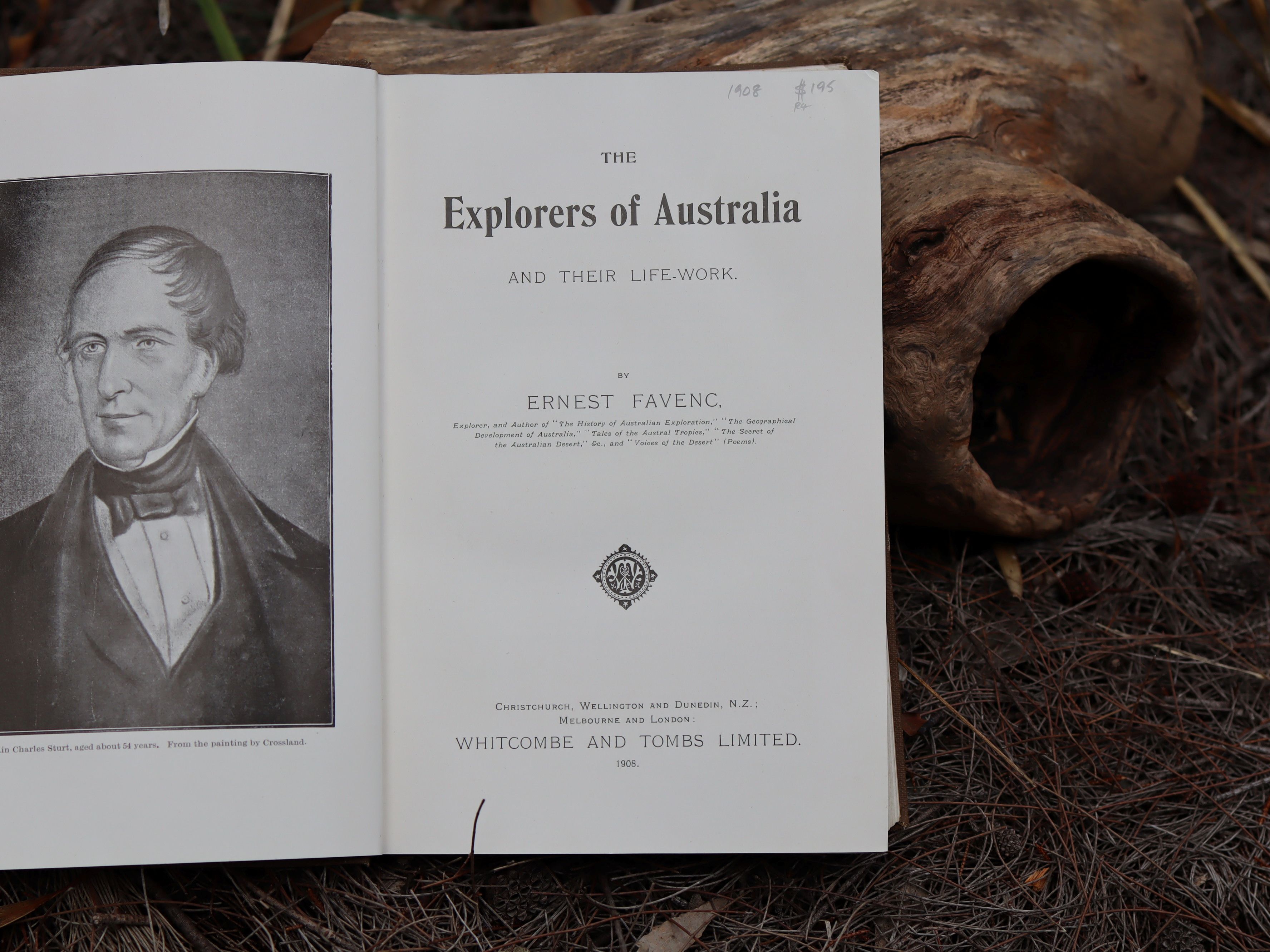 Explorers of Australia by Ernest Favec 1908