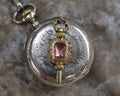 Gold Plate pocket watch key fob c.1880
