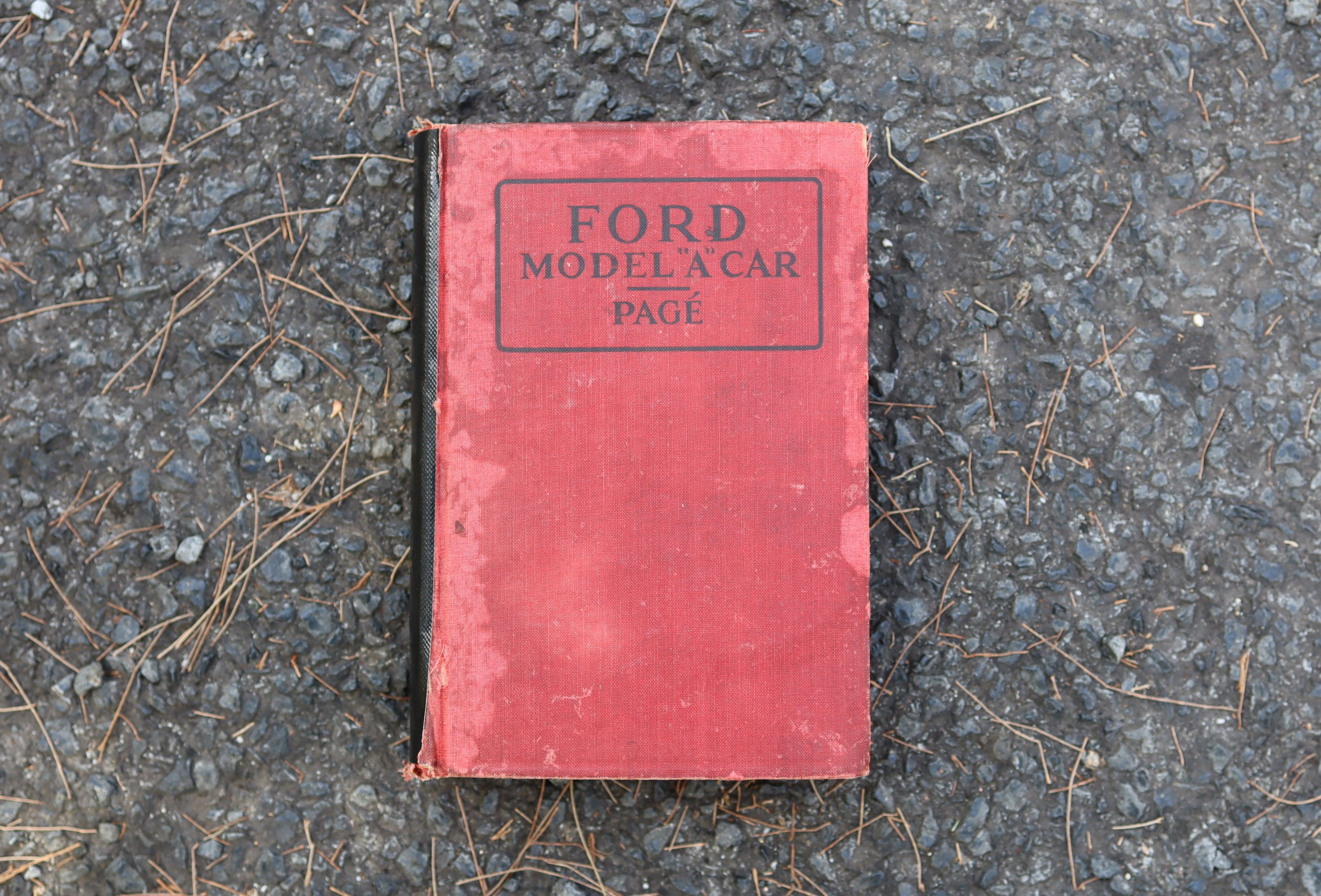 The Ford Model A Car, by Victor W Page