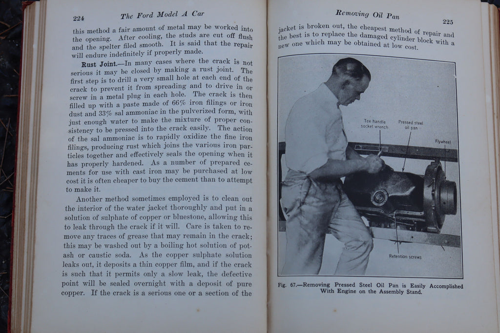 The Ford Model A Car, by Victor W Page