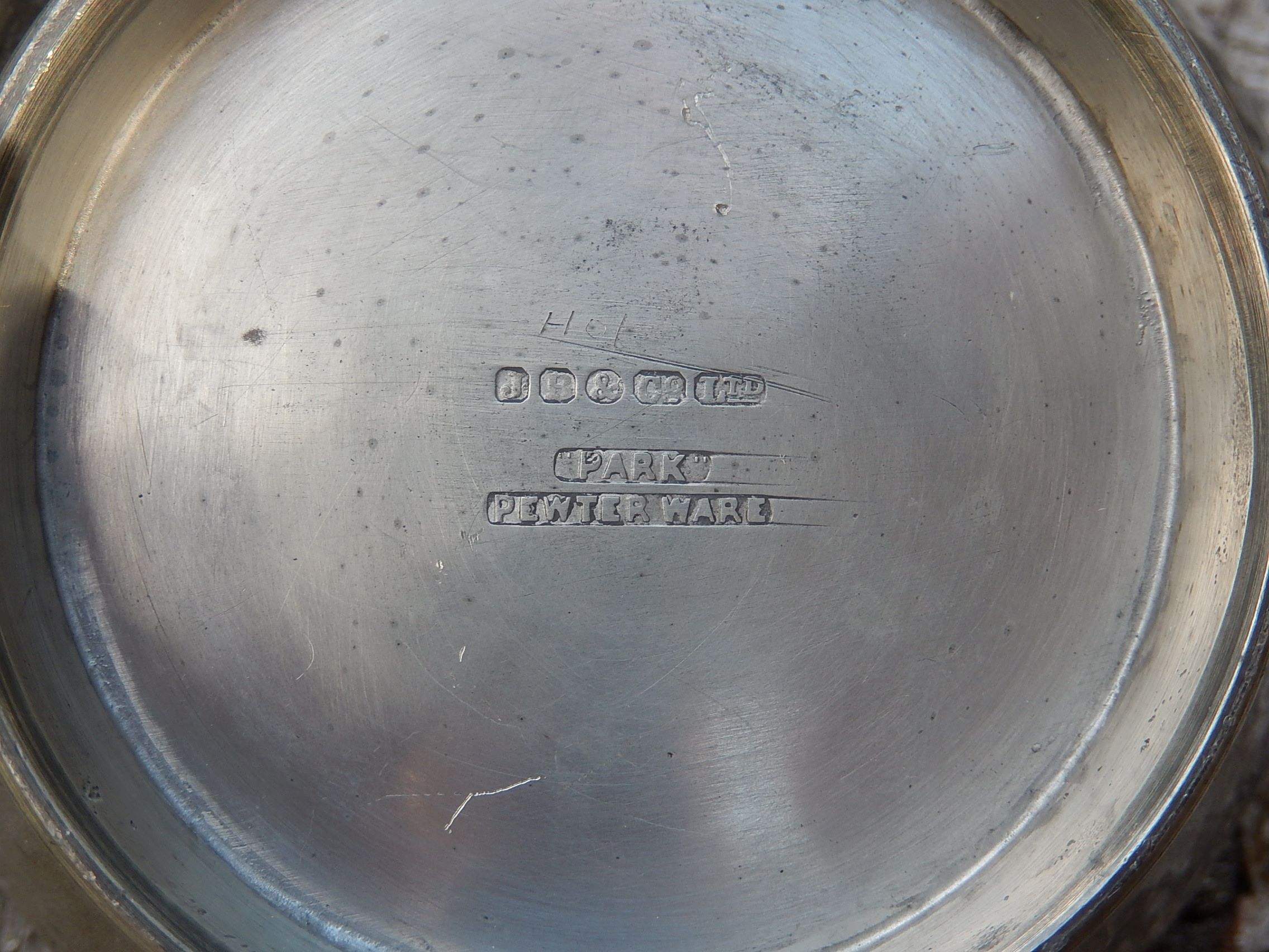 Art Deco Pewter Tea Set