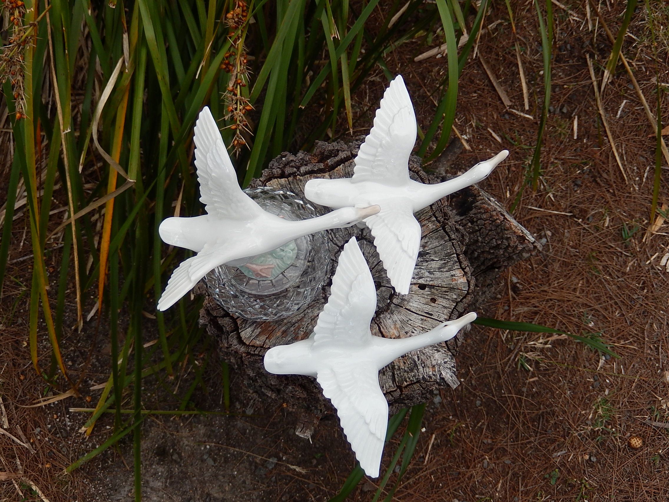 Lladro Goose Figurines