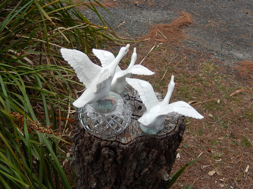 Lladro Goose Figurines