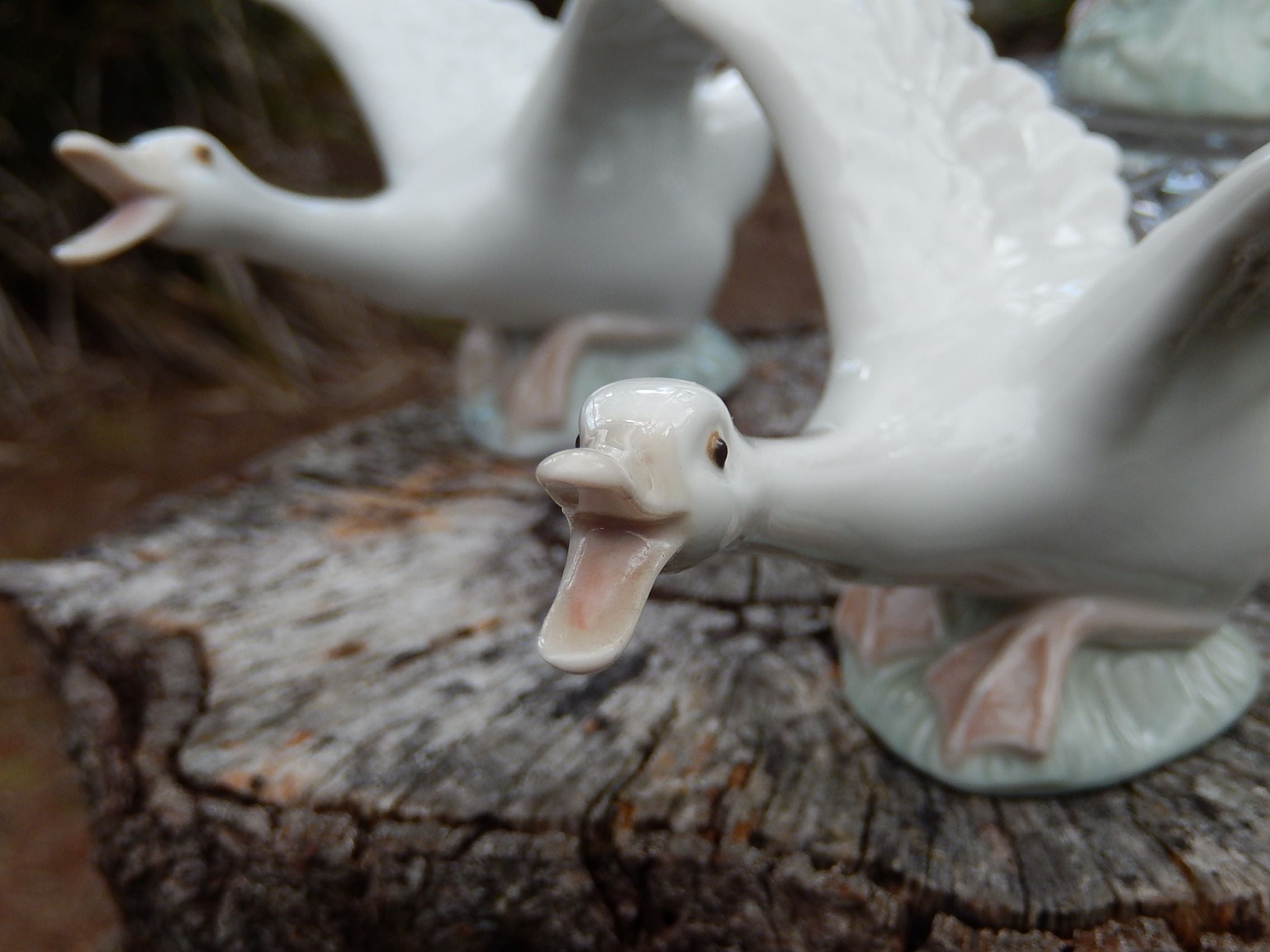Lladro Goose Figurines