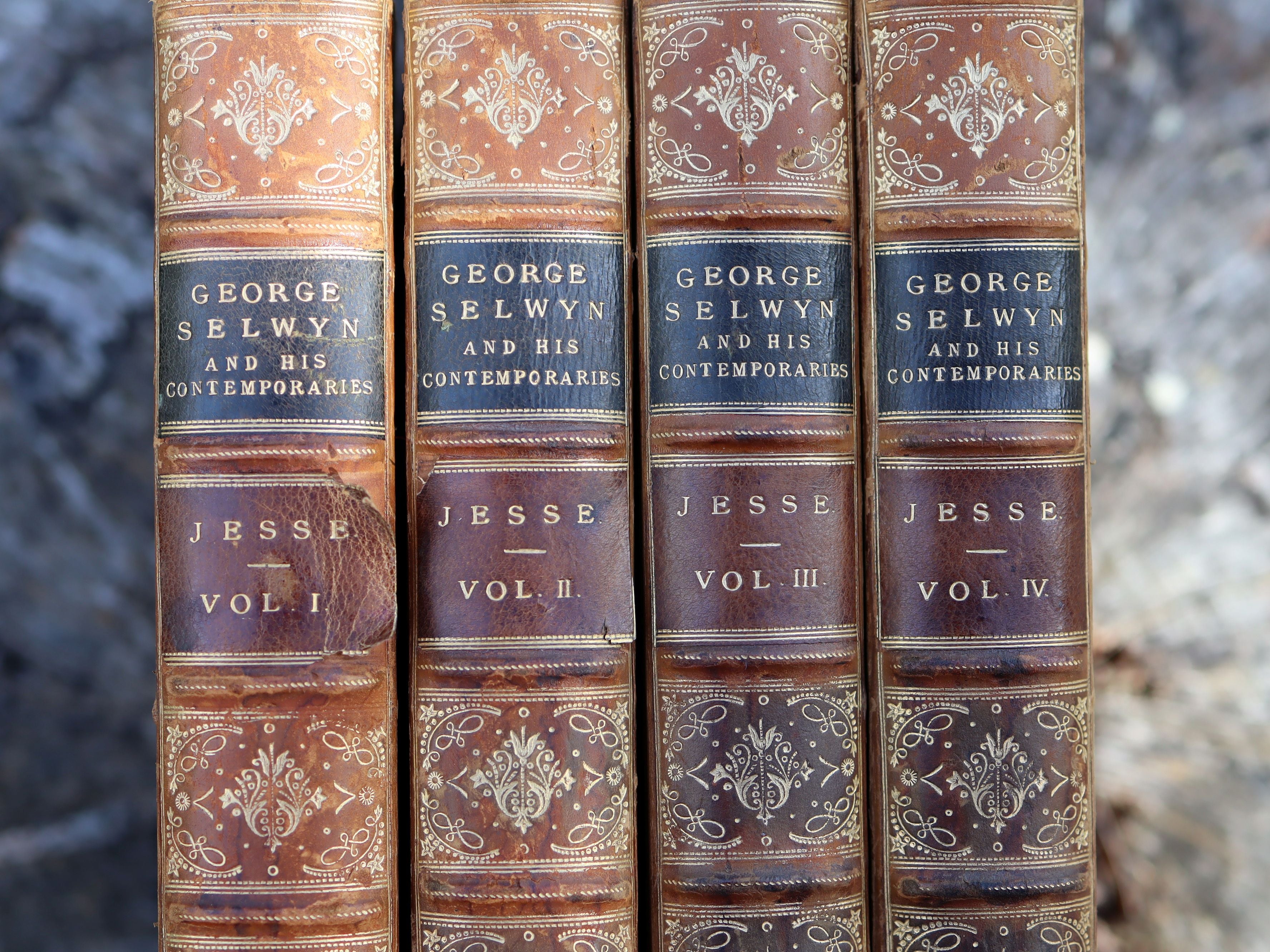 George Selwyn and His Contemporaries by John Heneage Jesse, 1882