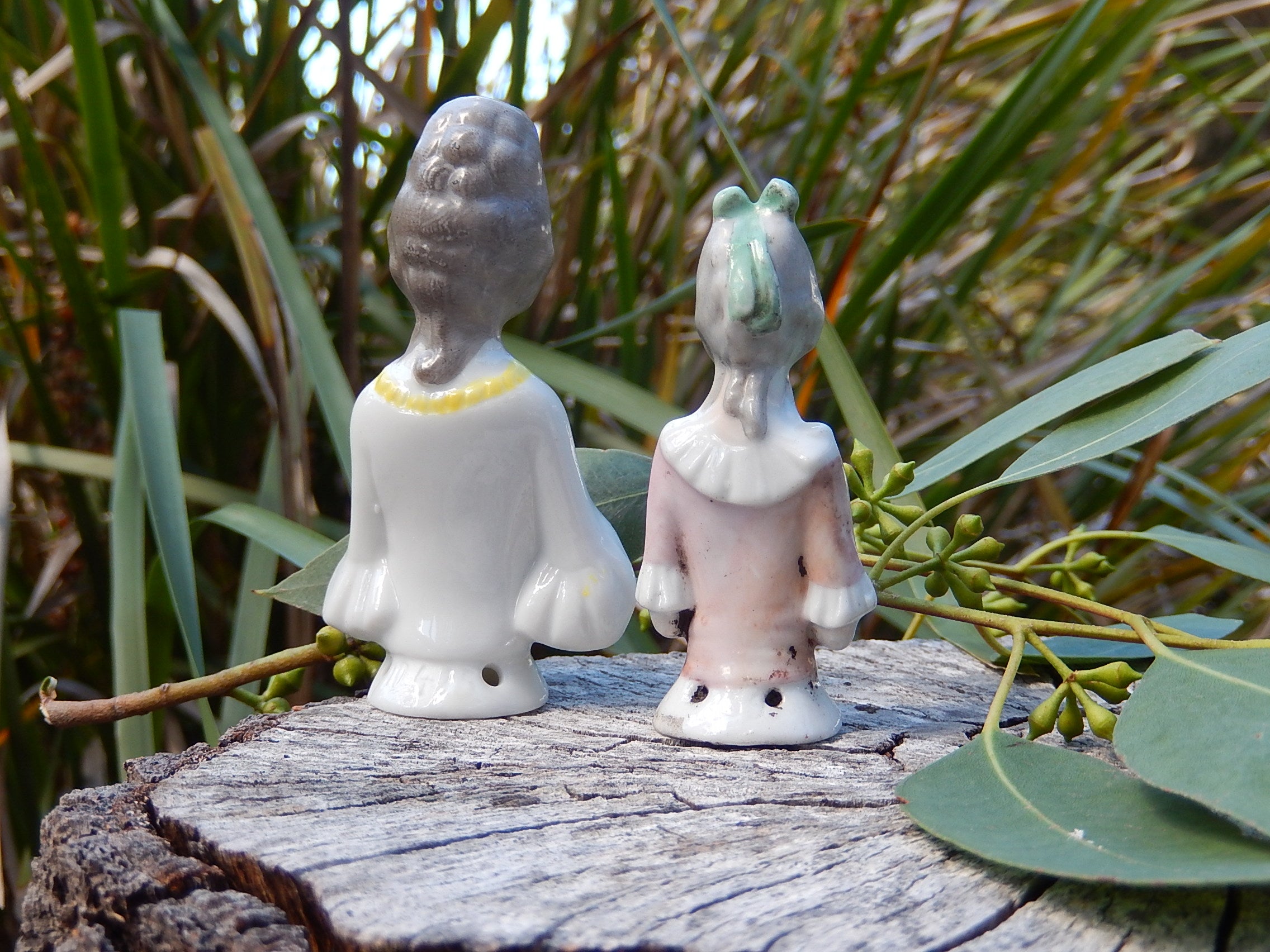 Pair of Pin Cushion Half Dolls