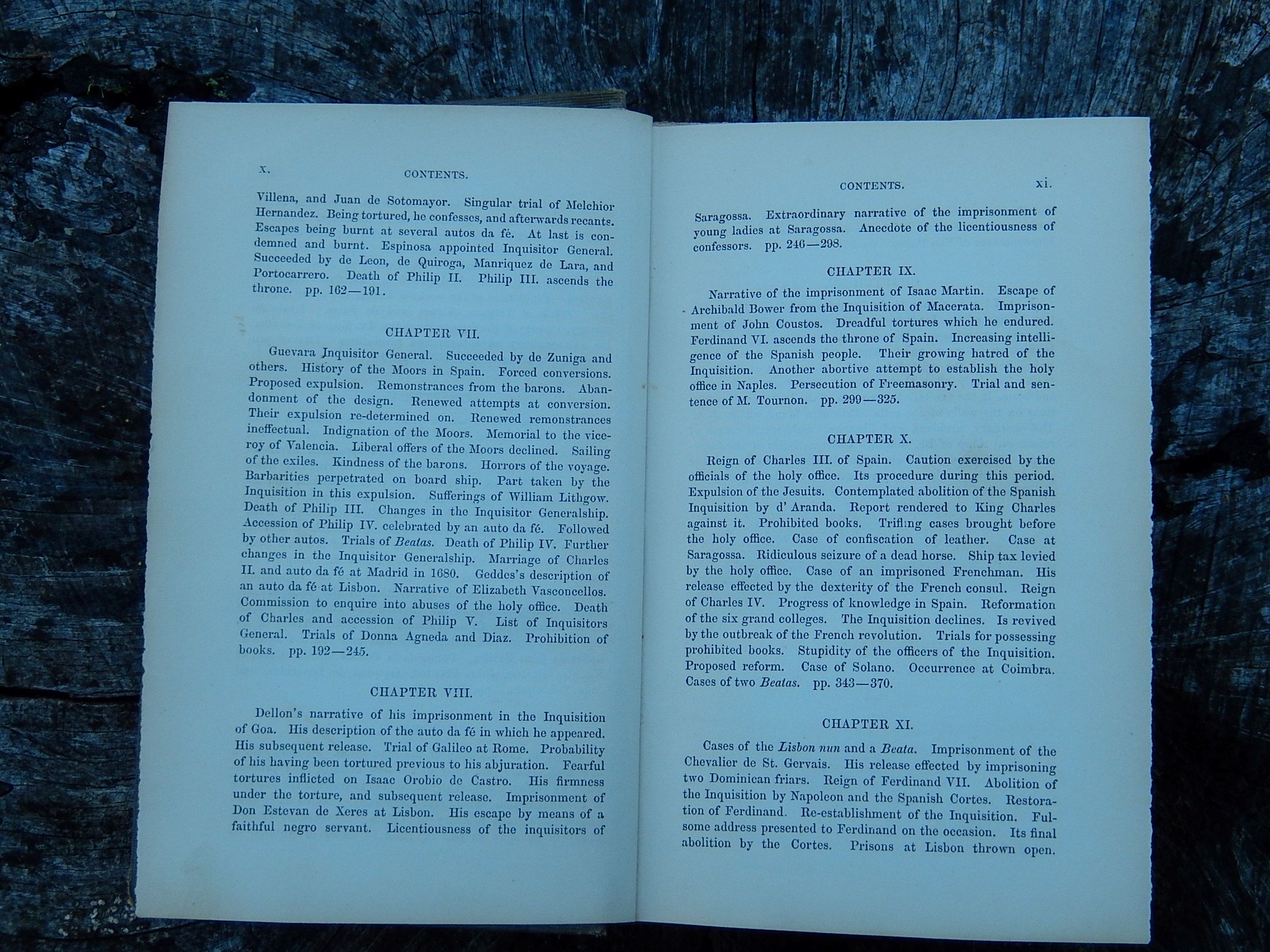 "History of the Inquisition from its establishment to the present time" Published in 1850