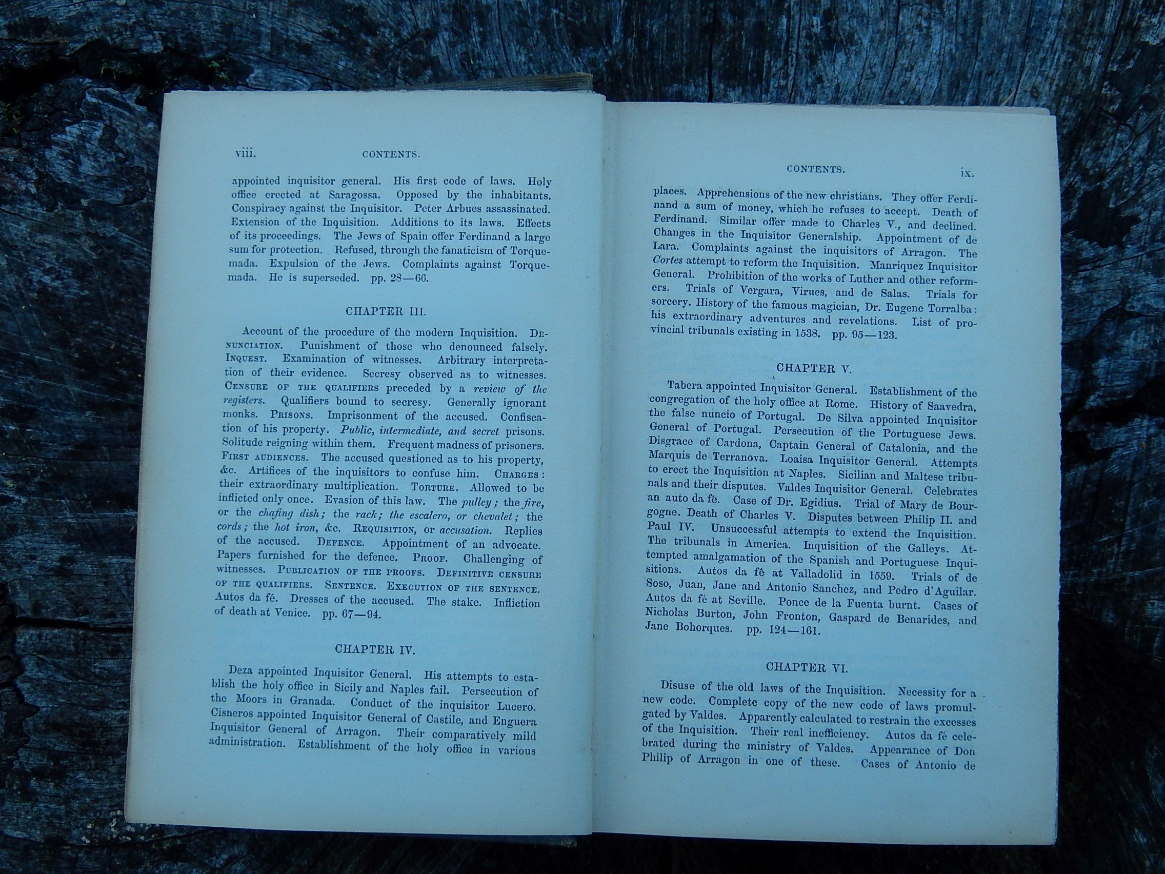 "History of the Inquisition from its establishment to the present time" Published in 1850