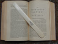 Antique Ivory Paper Folder/Creaser with Scrimshaw Crest