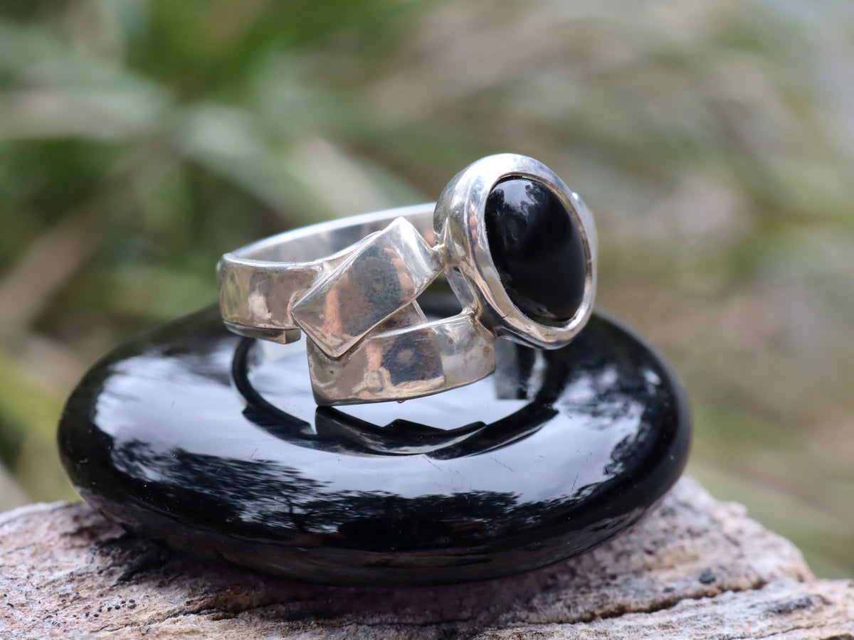 Black Jade in Sterling
