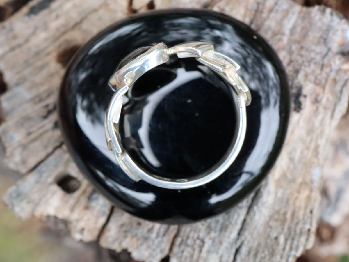 Black Jade in Sterling