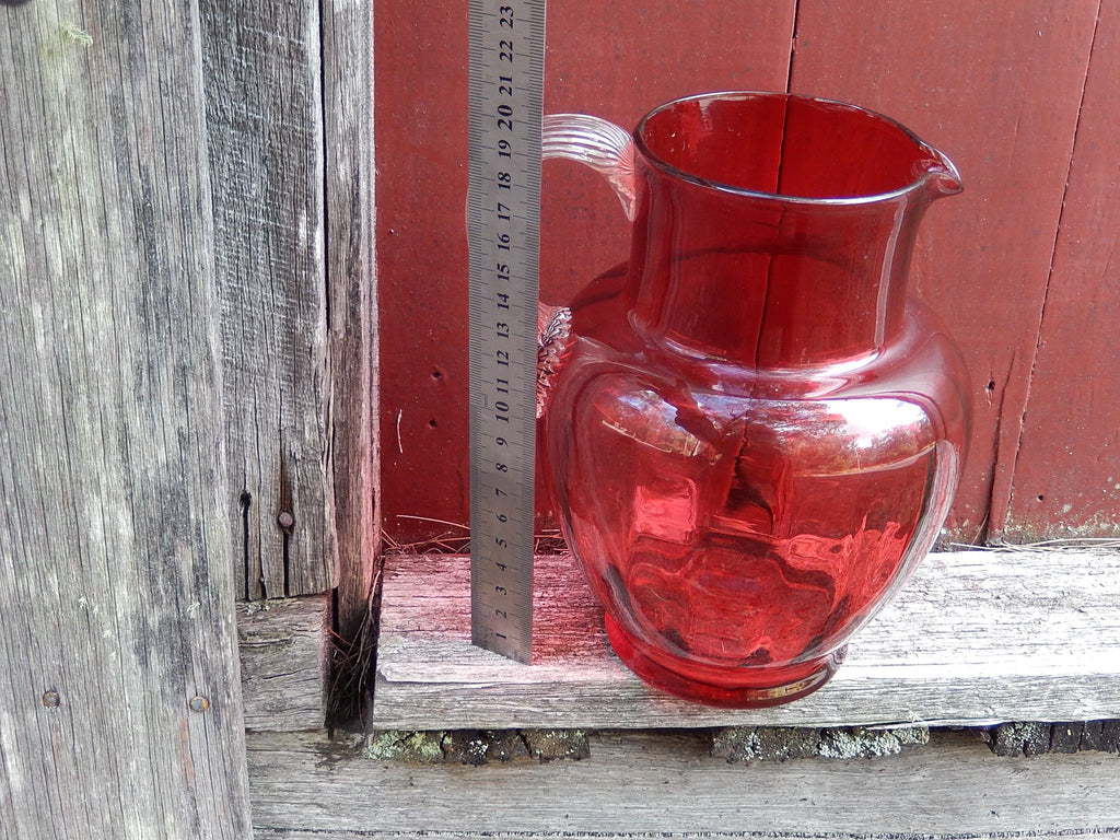 Victorian Ruby Glass