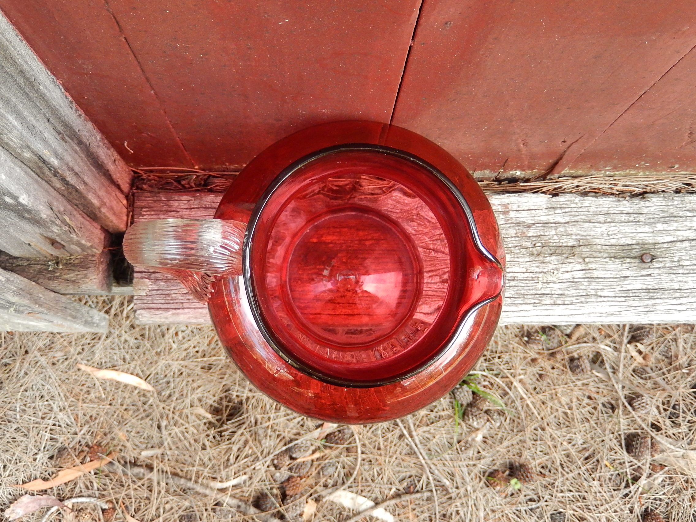 Victorian Ruby Glass