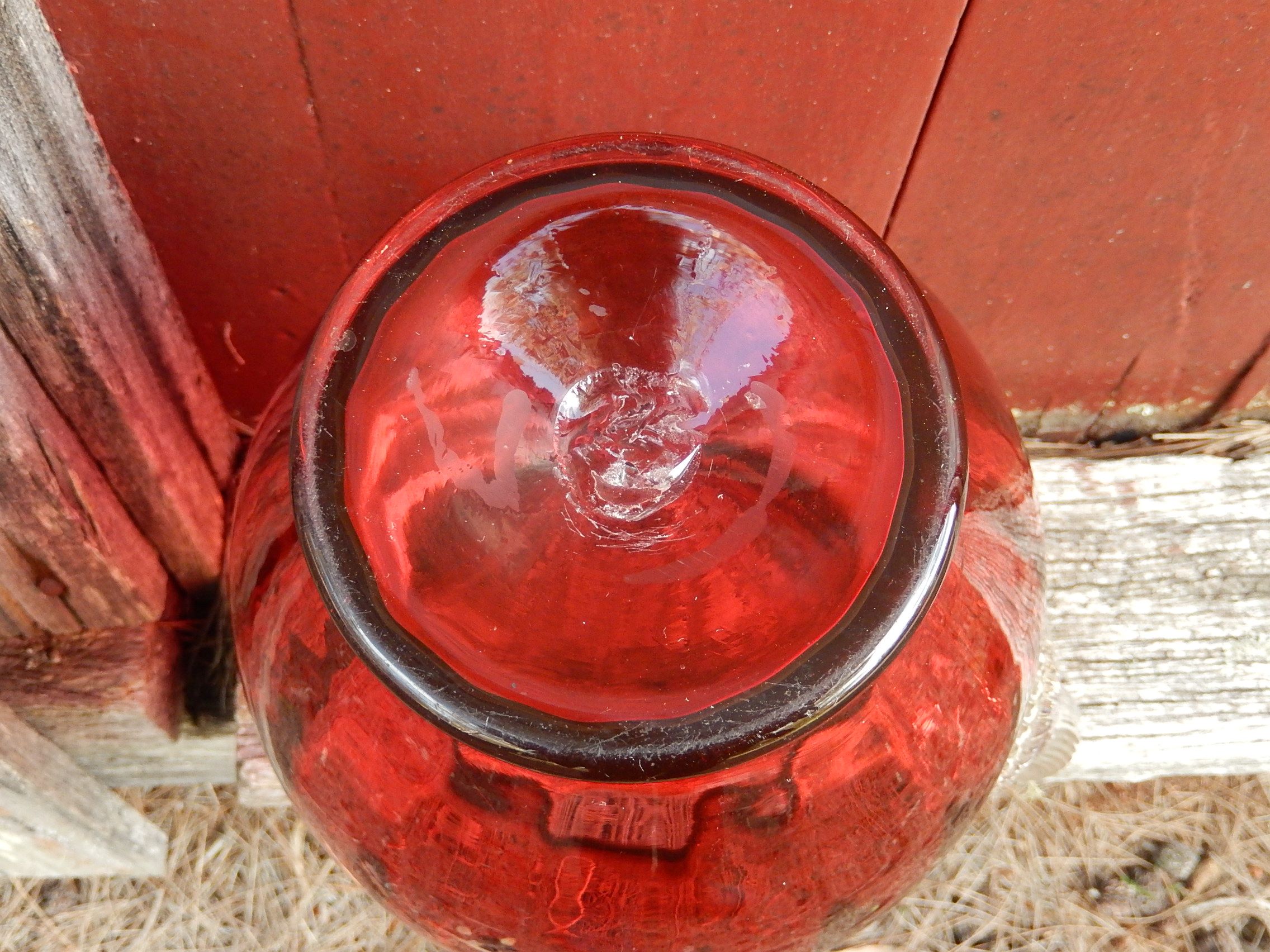 Victorian Ruby Glass