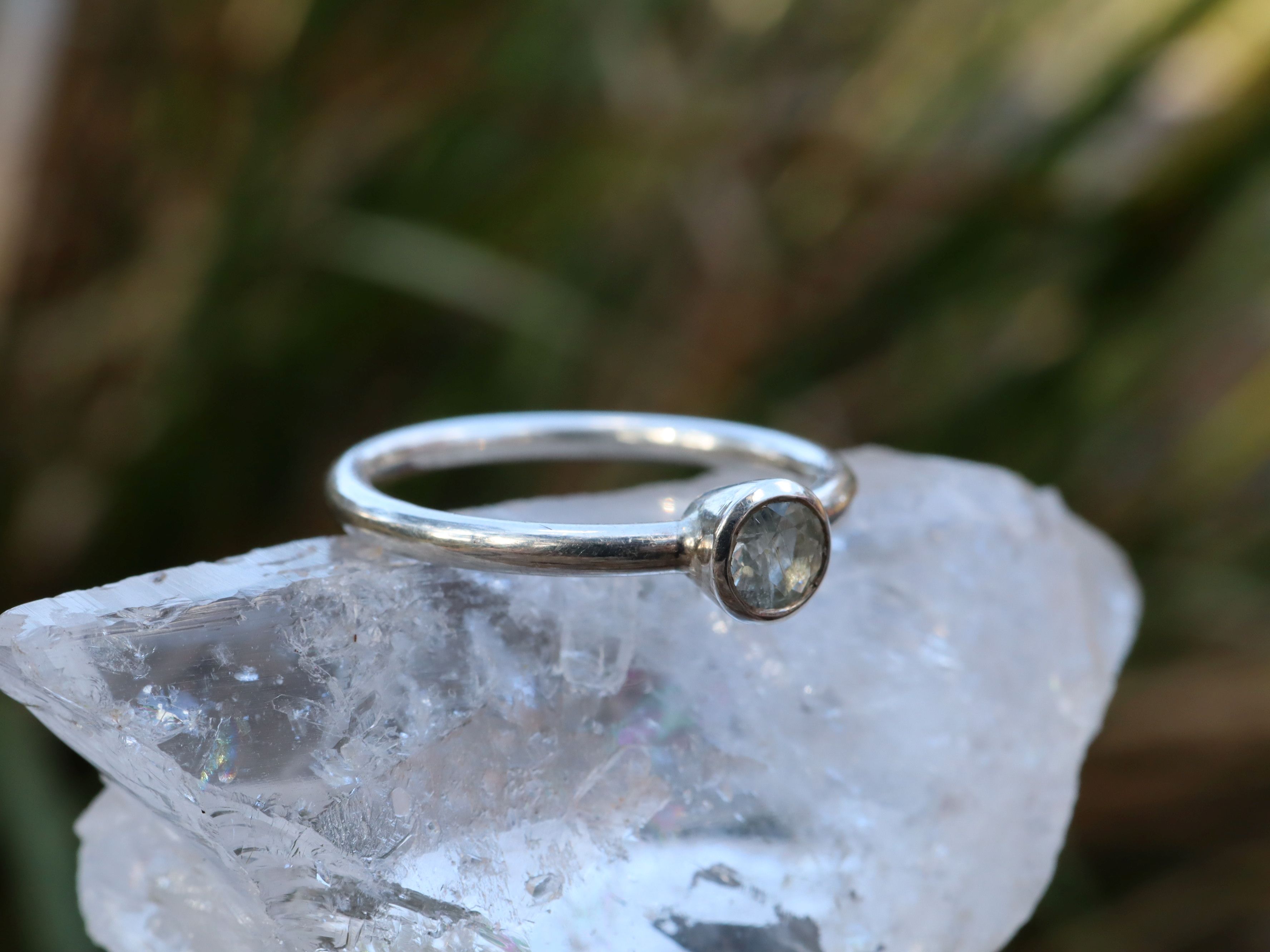 Killiecrankie Diamond Ring in Sterling Silver