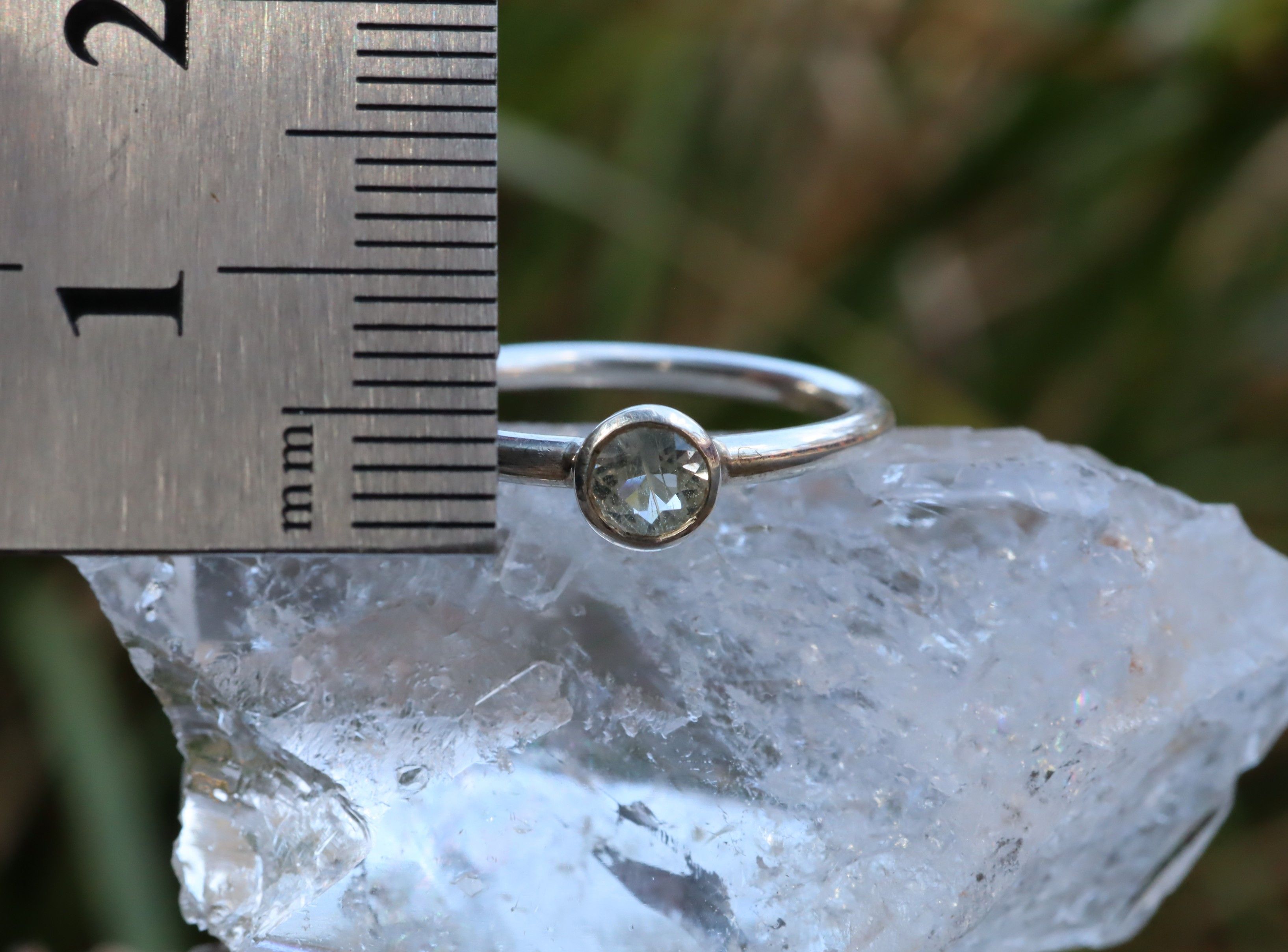 Killiecrankie Diamond Ring in Sterling Silver