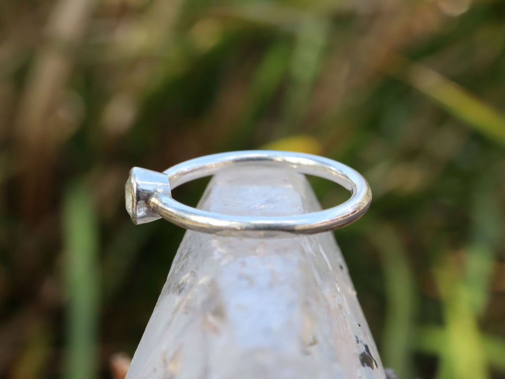 Killiecrankie Diamond Ring in Sterling Silver